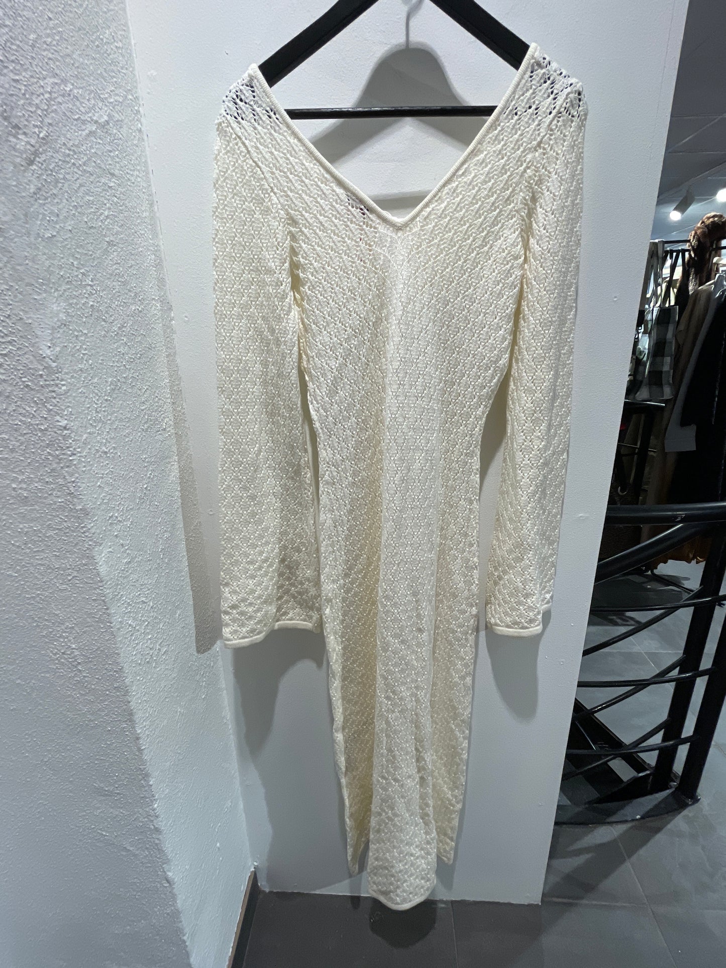 Cras - Cras x Red Cross - Knitted dress - Ecru - Medinas Wardrobe - S/M