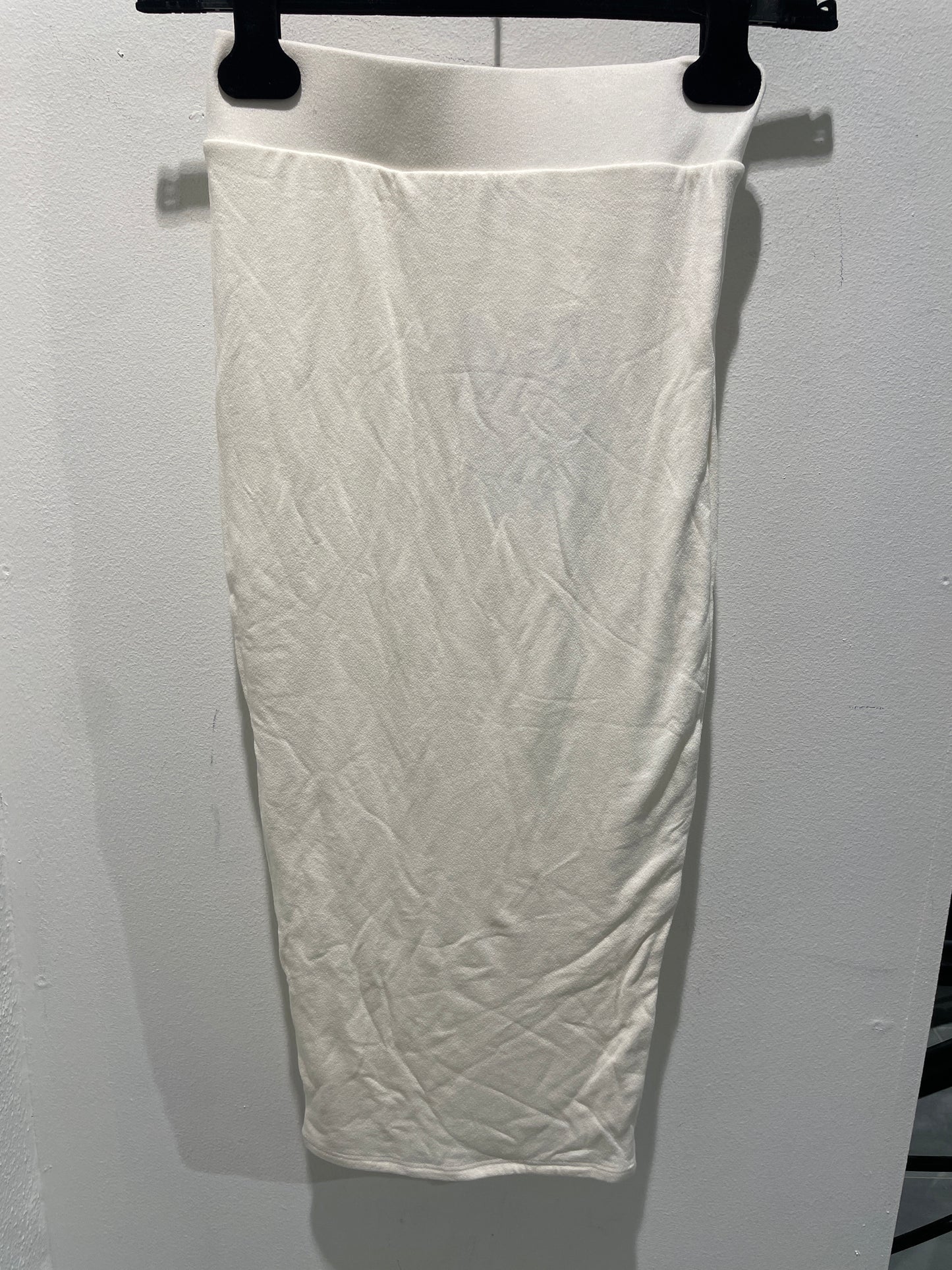 Naked Wardrobe - Ecru stretchy skirt - XS/S - Medinas Wardrobe