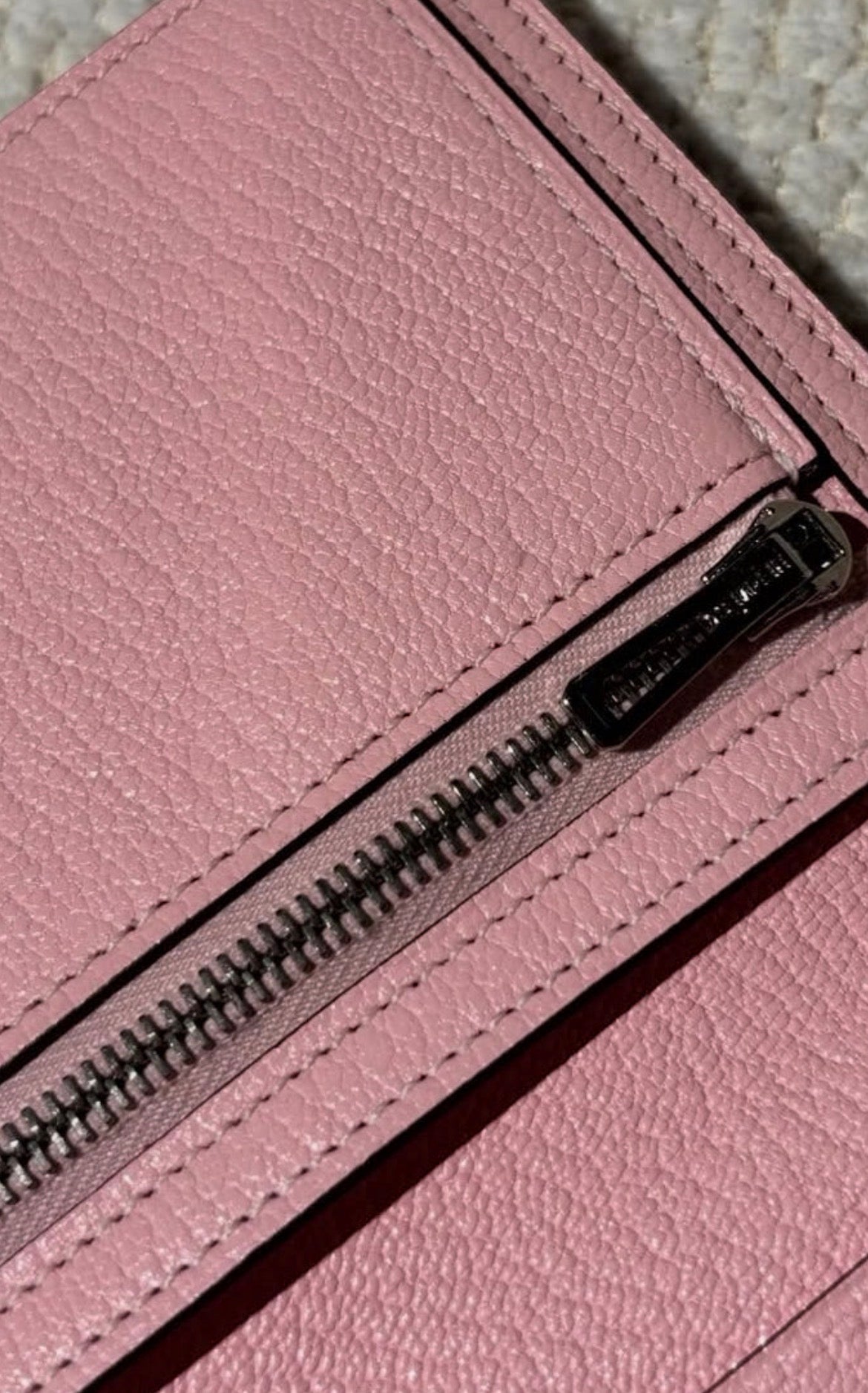 Hermès Béarn - Rose Sakura w. Palladium Hardware