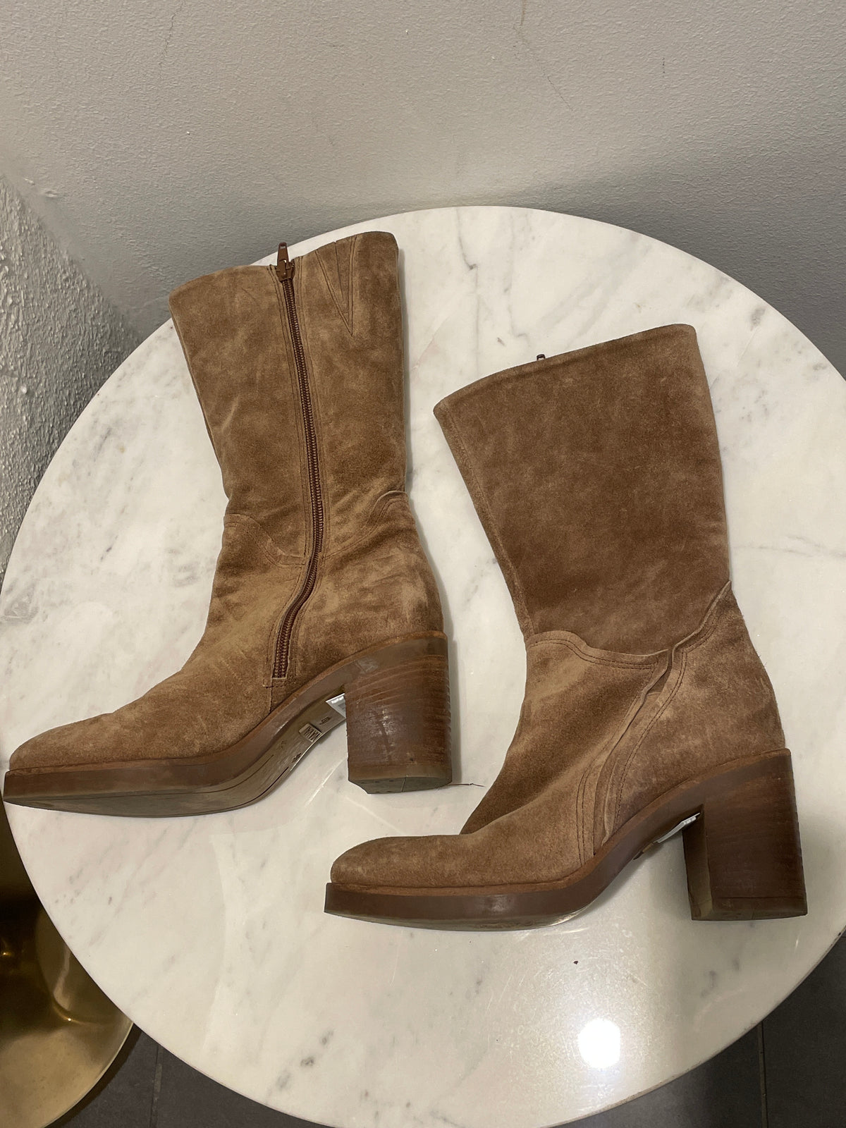 Via Vai brown suede boots - EU 37
