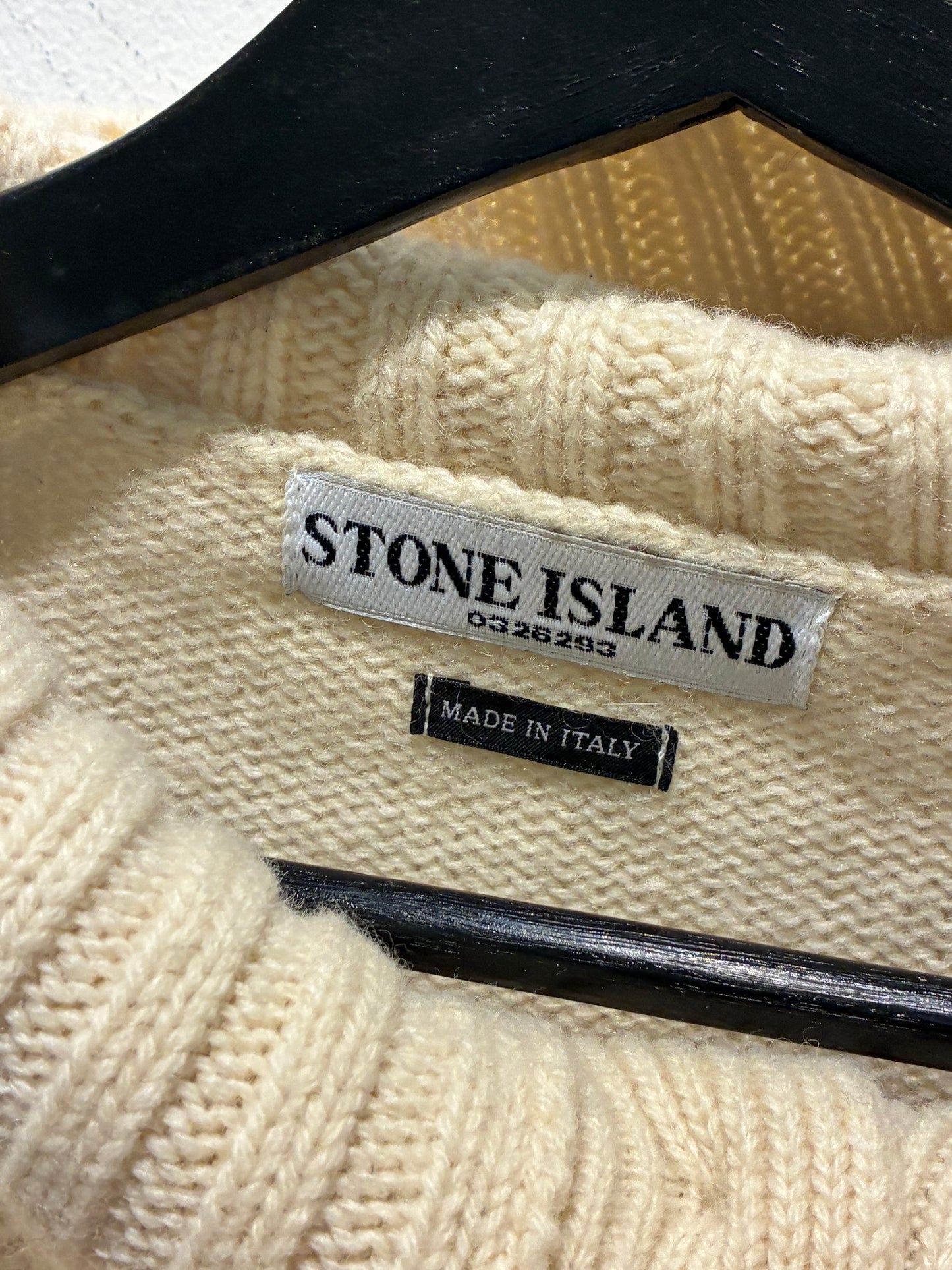 Stone Island - Wool Knit with High Neck - S & M