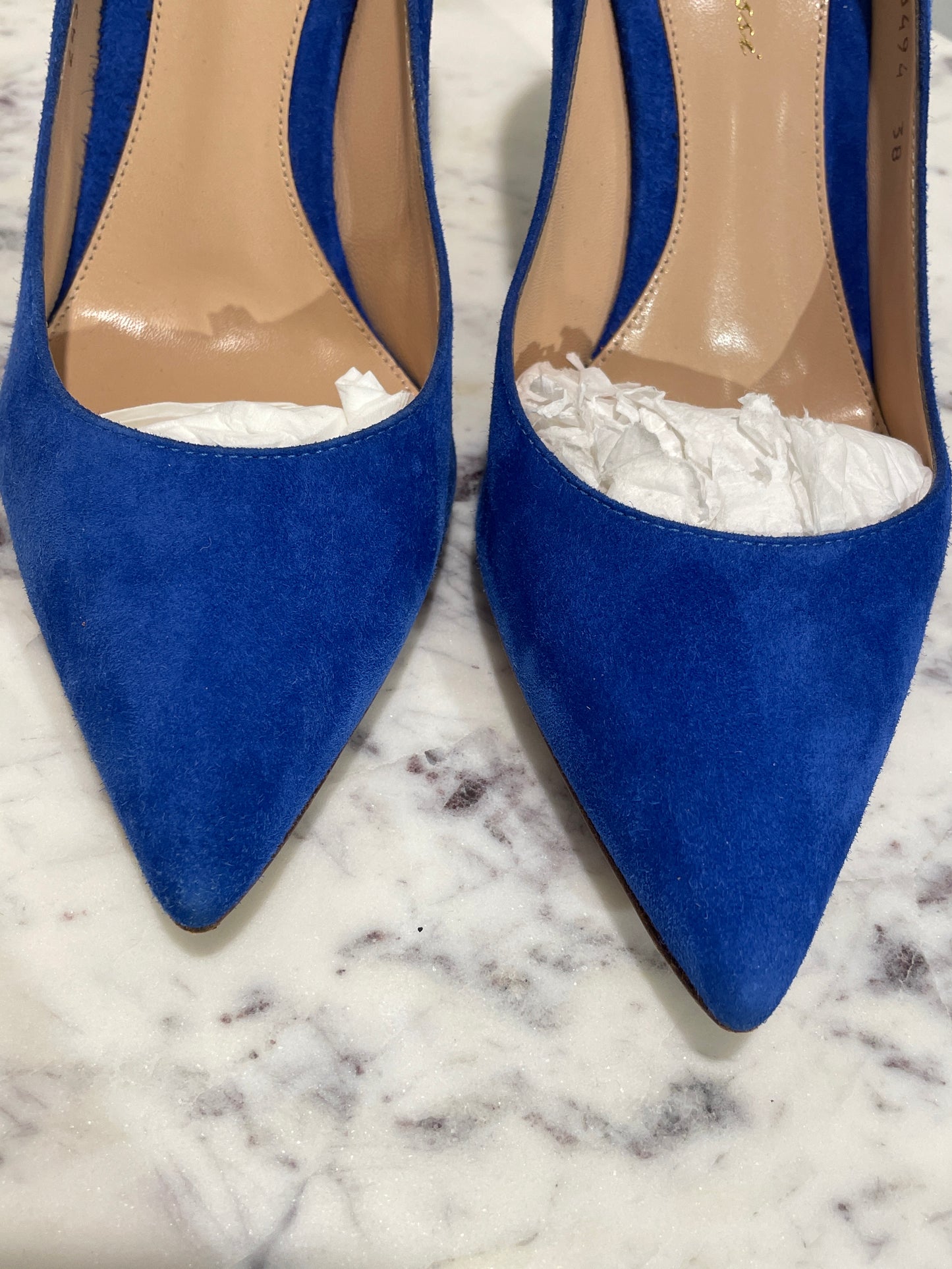 Gianvito Rossi - "85 suede pumps" - EU38