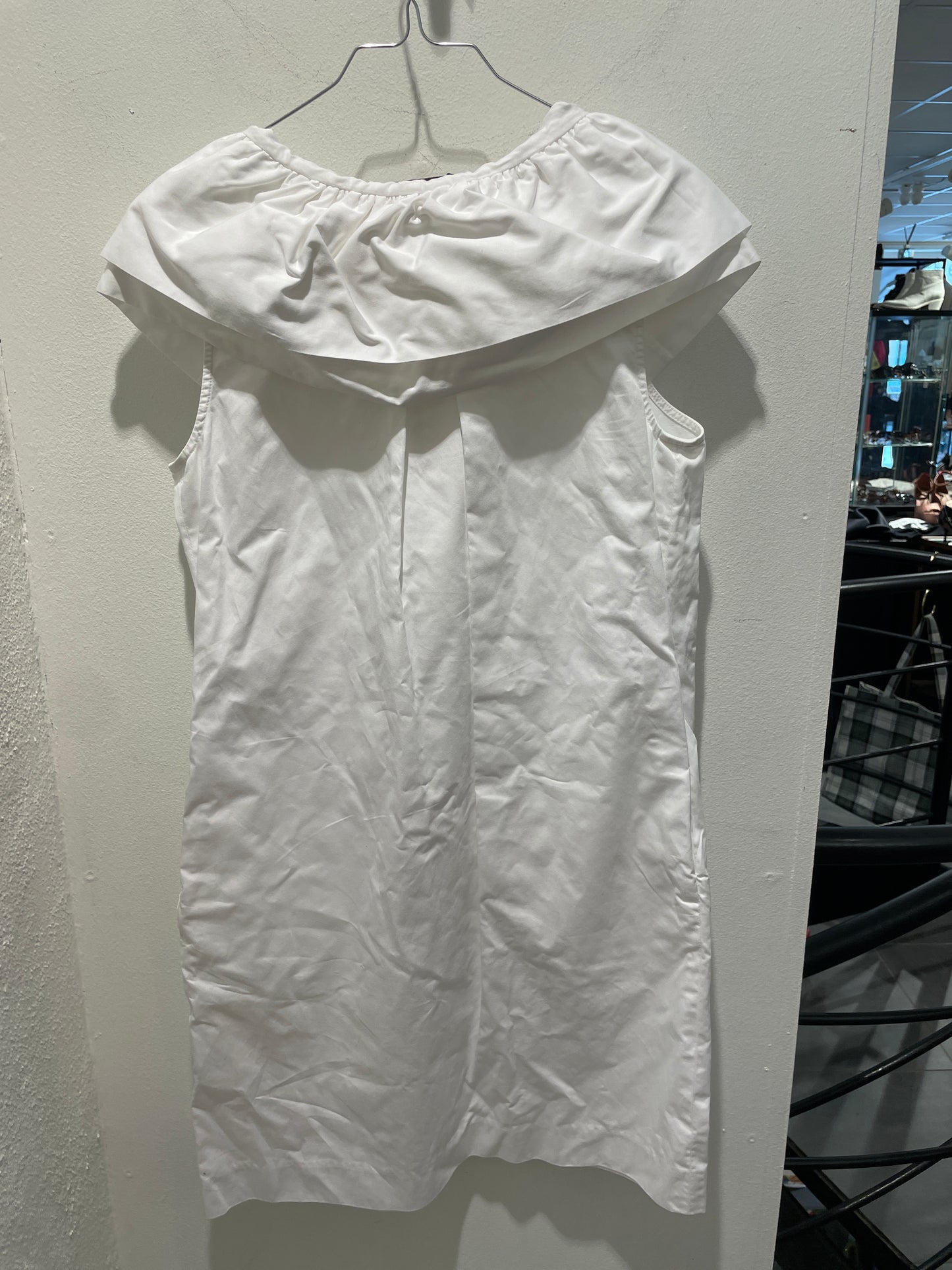 Classic White Poplin Dress from By Malene Birger - XS-S