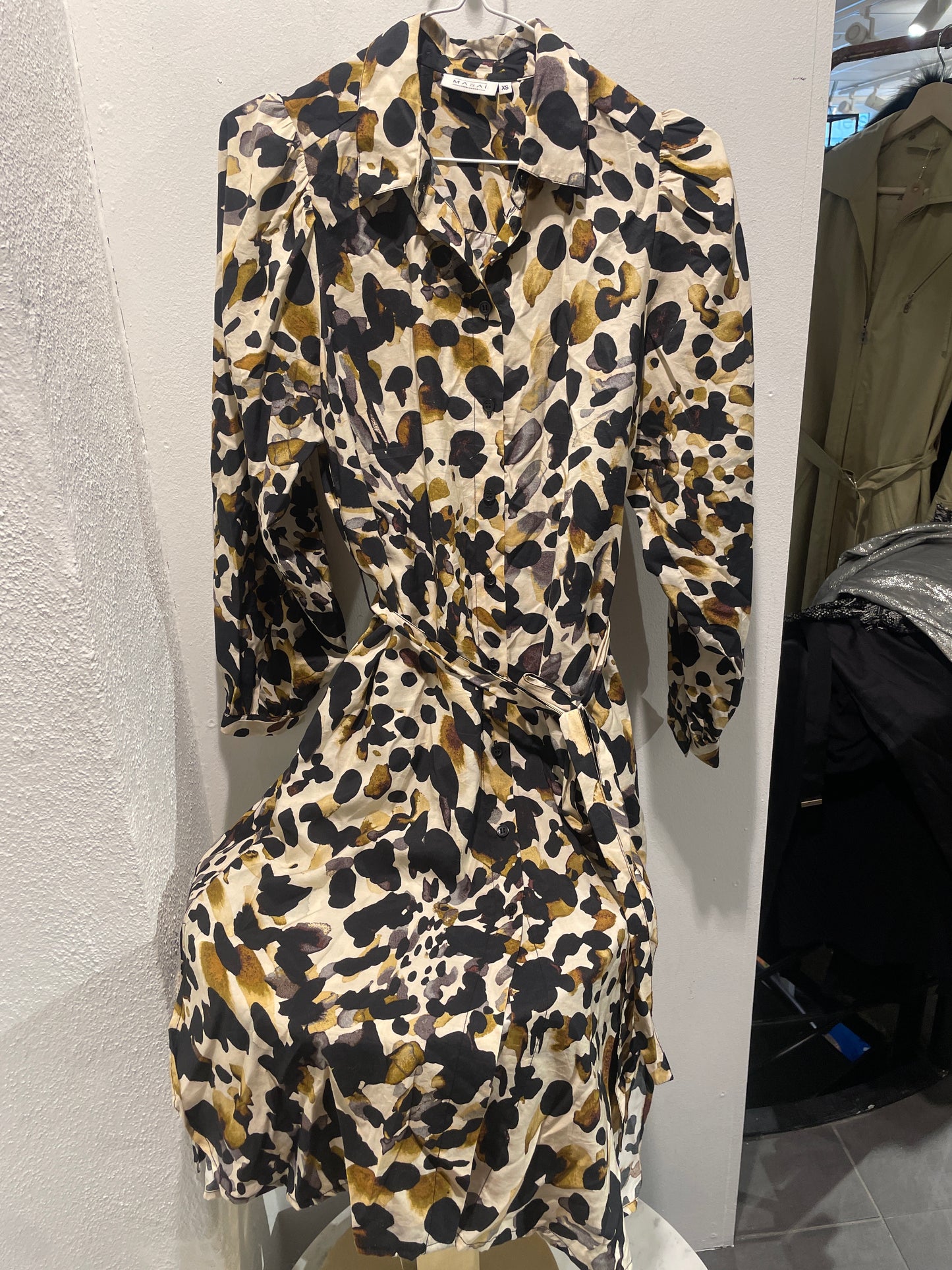 Masai - Leopard - shirtdress  - XS/S