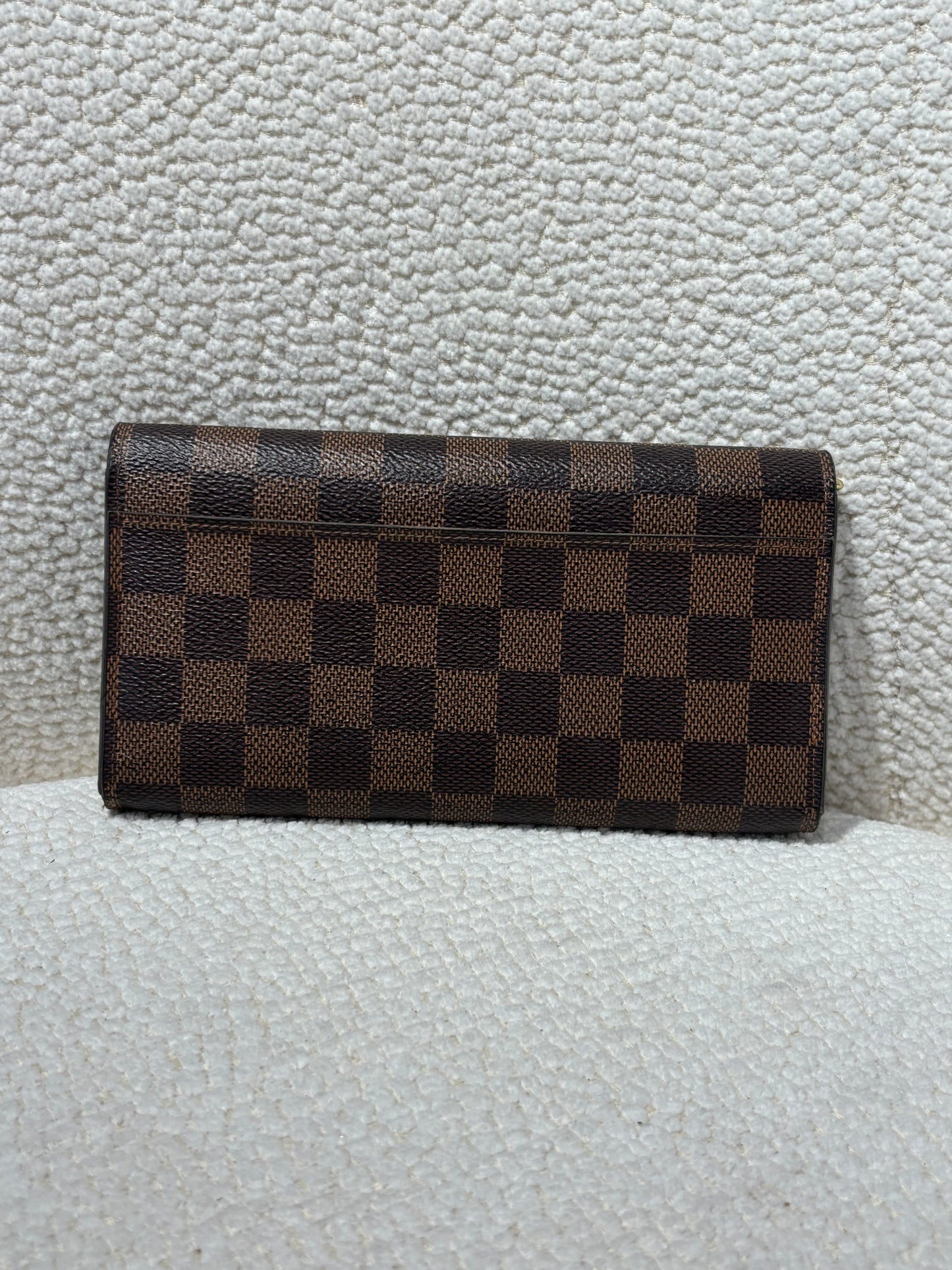 Louis Vuitton Wallet – Damier Ebene Canvas in Brown