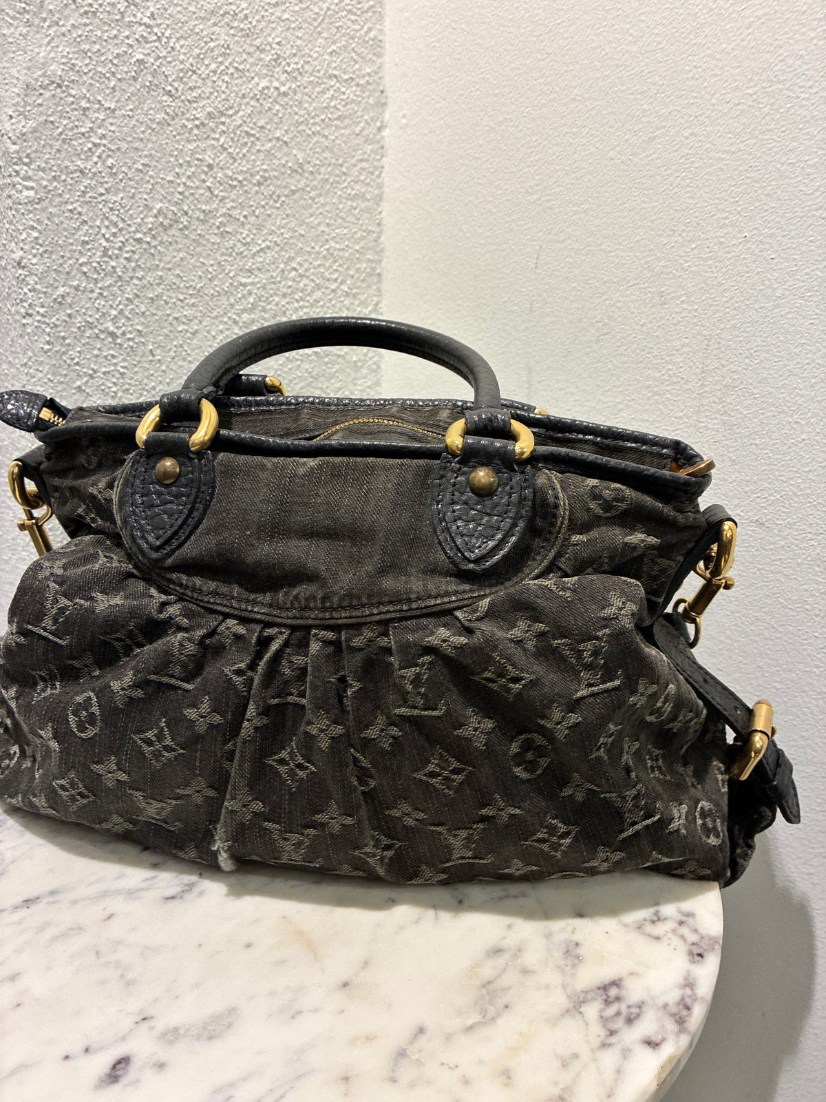 Louis Vuitton - Vintage Denim Neo Cabby Bag