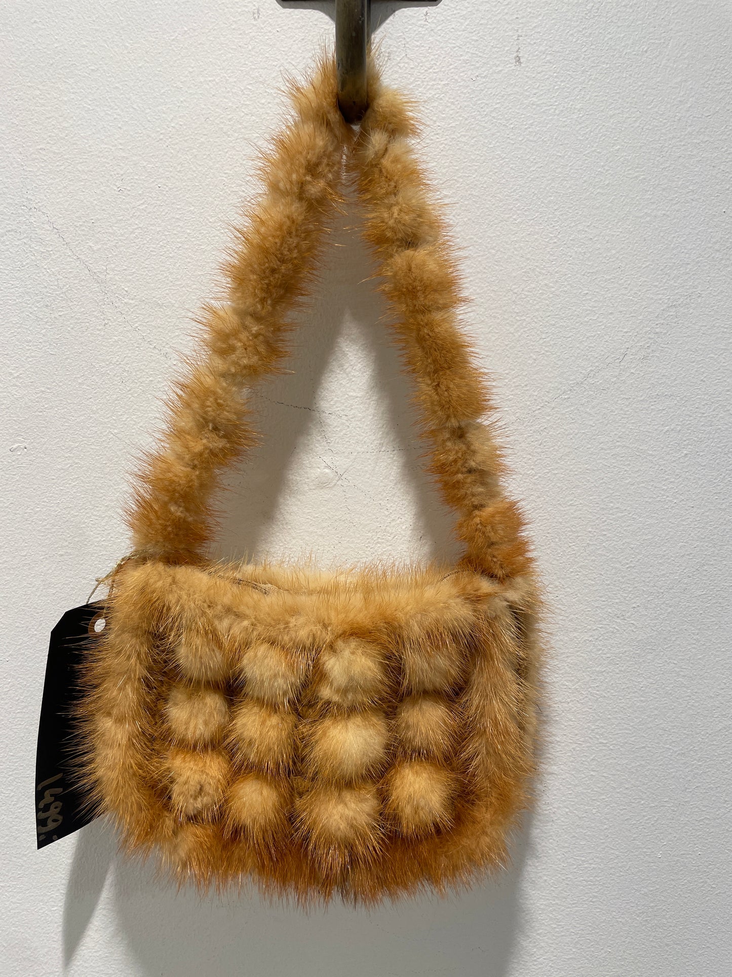 Bag of genuine mink