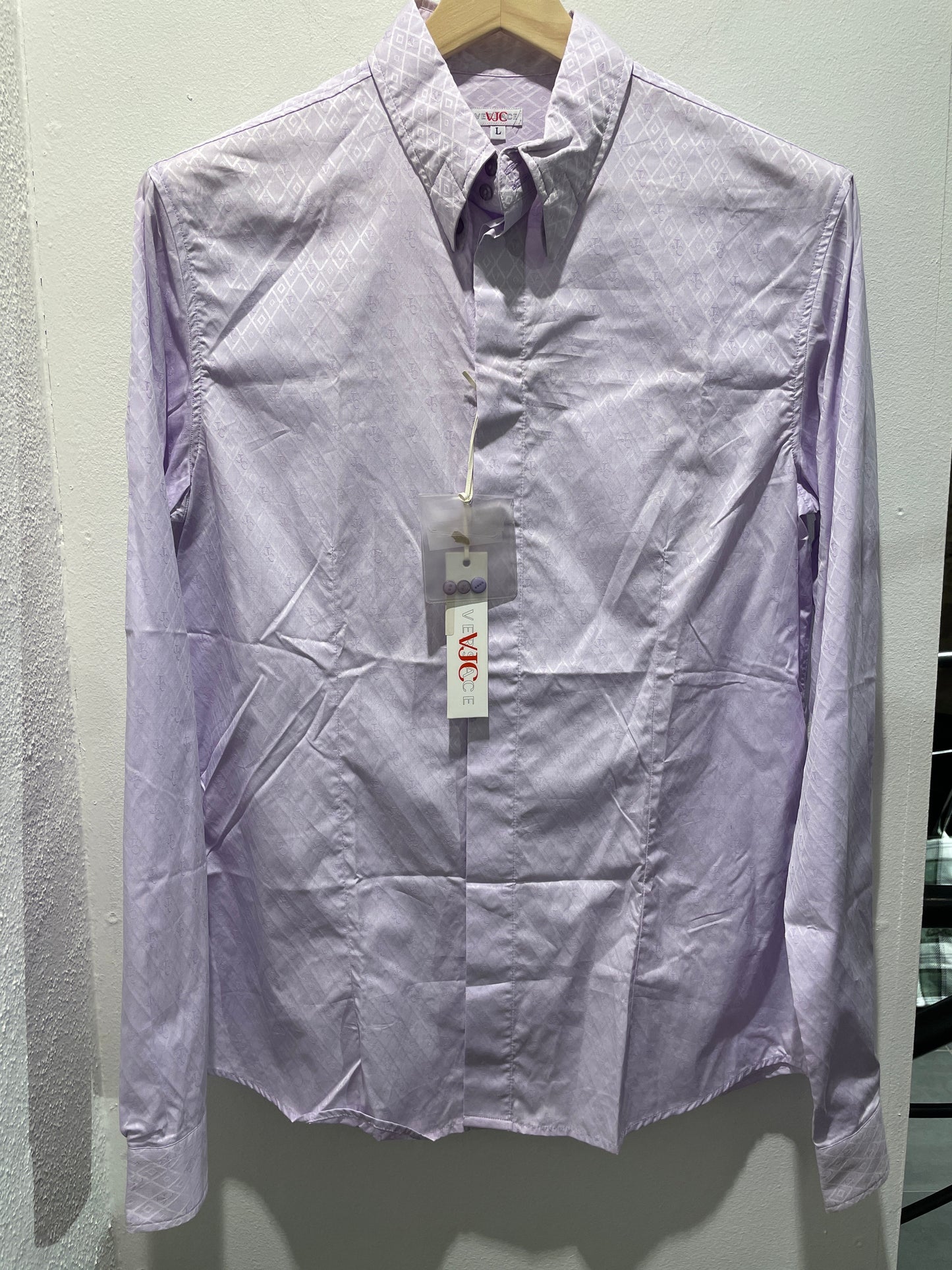 Unisex Versace shirt - soft purple - L