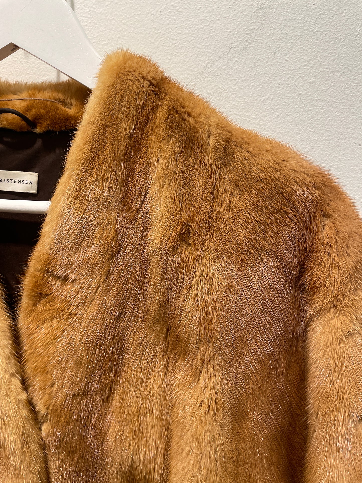 Birger Christensen - Long Mink Fur Coat – EU38 - Medinas Wardrobe