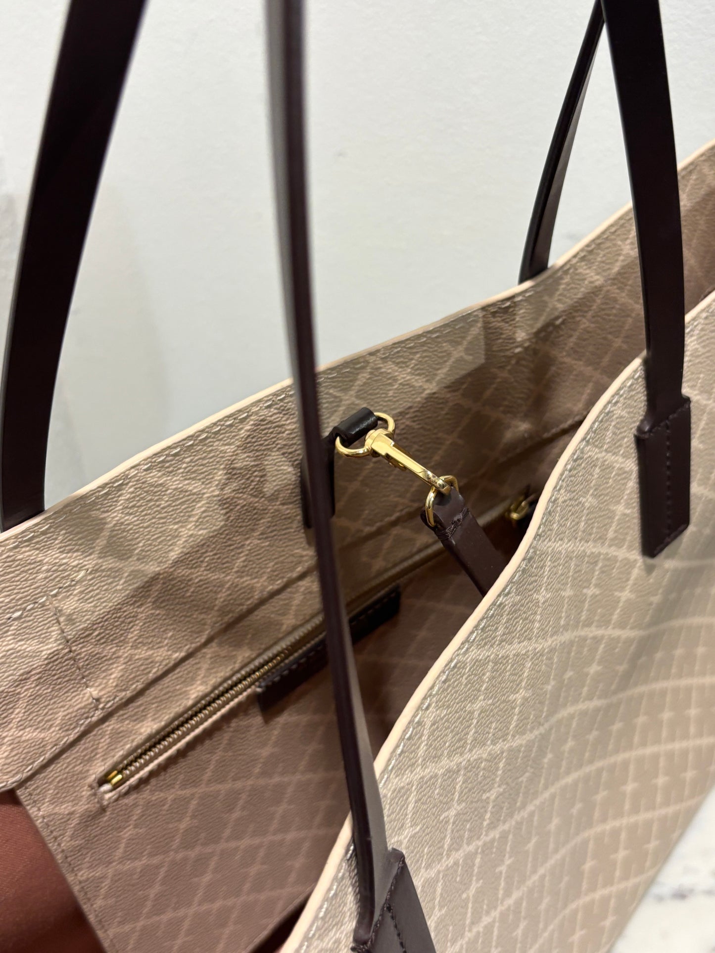 Malene Birger - Tote - Beige Monogram - Medinas Wardrobe