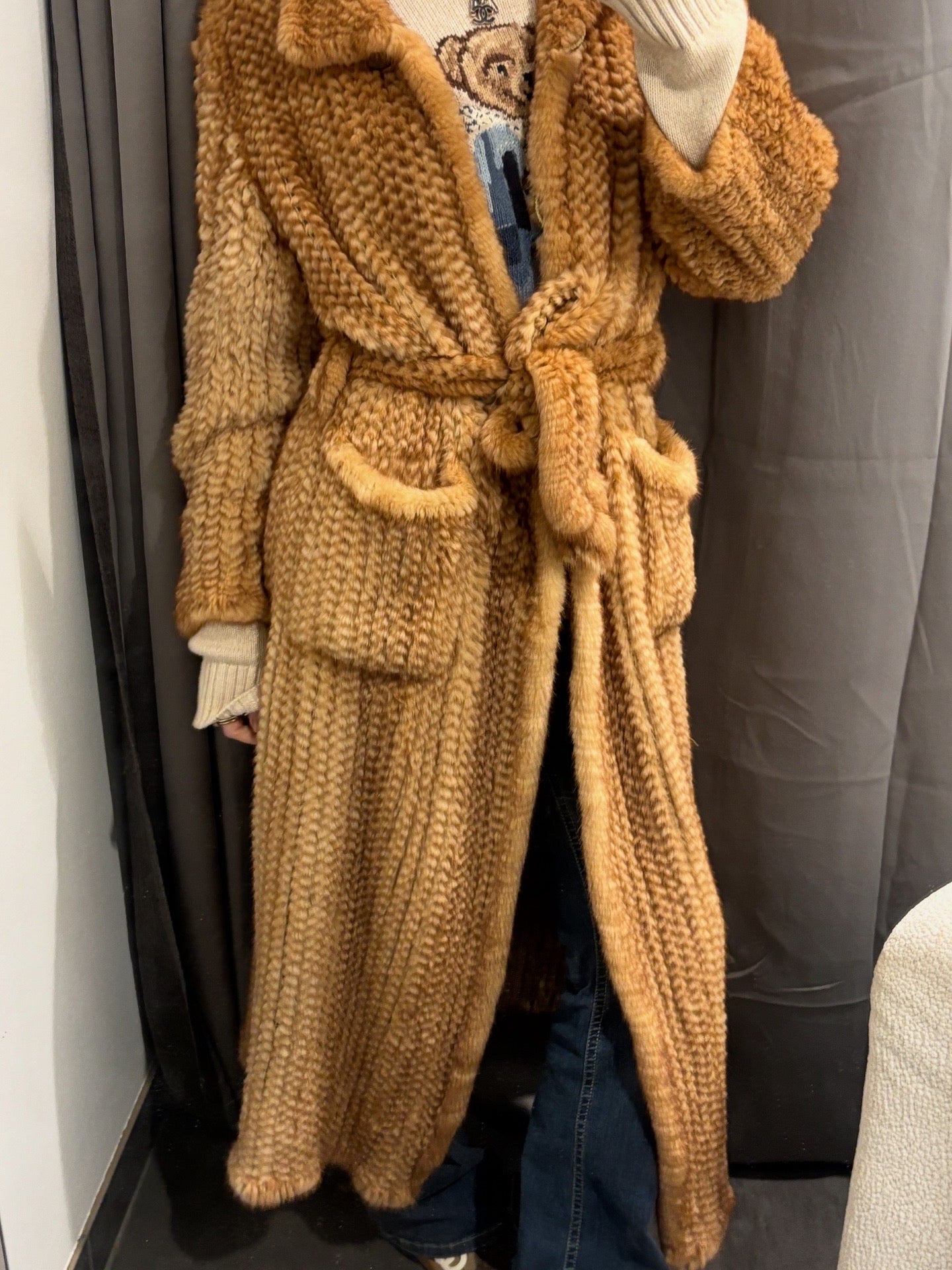 Alex Petersen Fur Coat - Mink - Size S-L