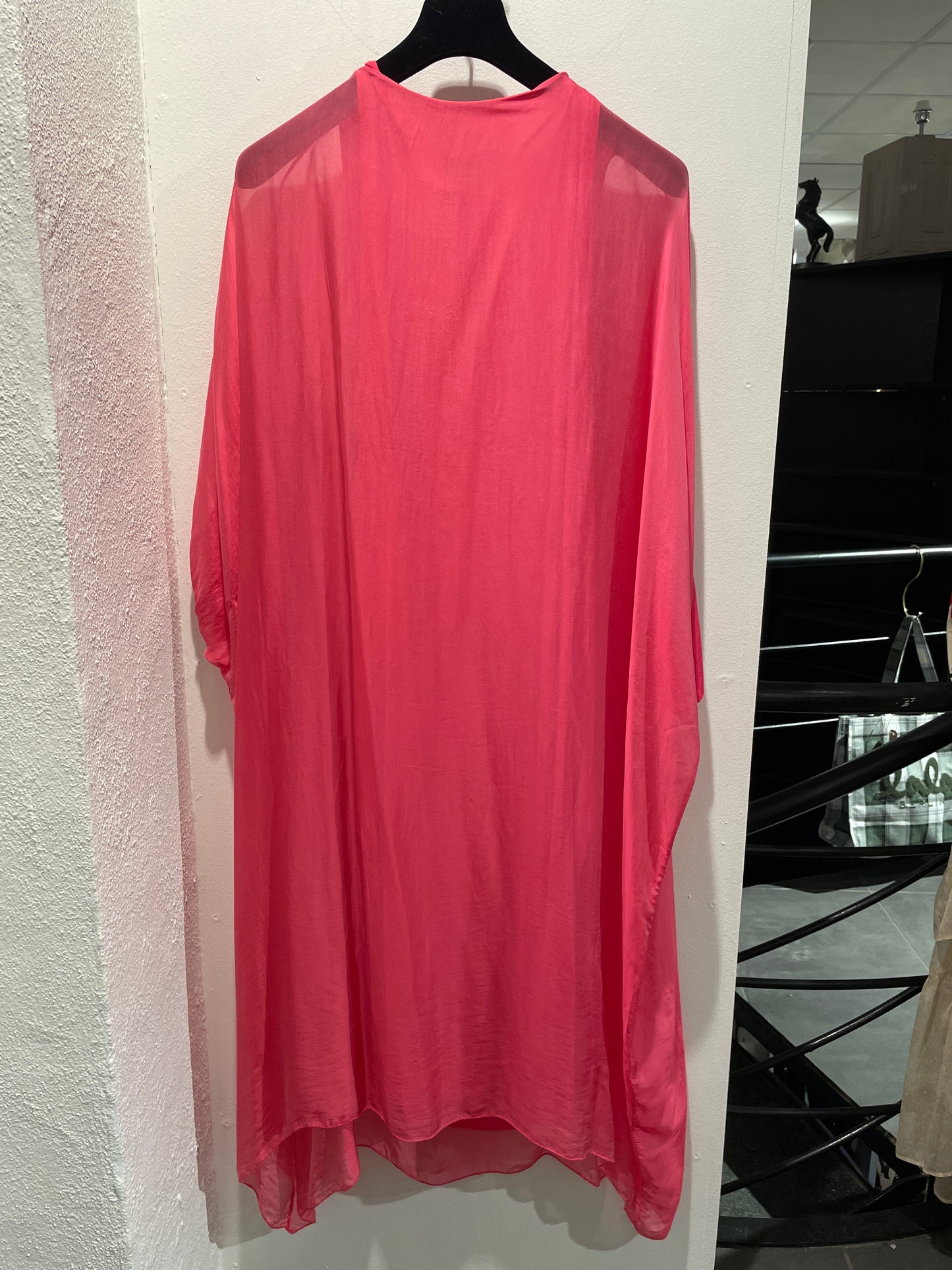 ZYC Dress - Pink Silk/Viscose - EU 38