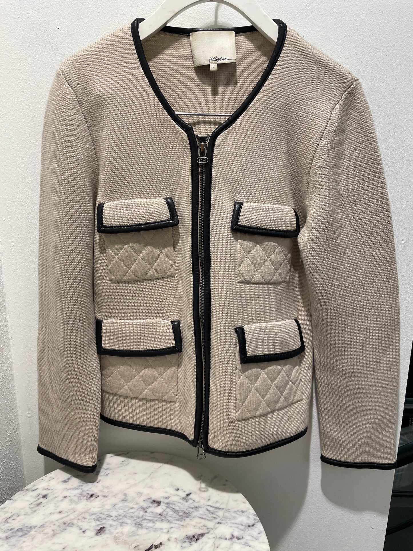 3.1 Phillip Lim Merino Wool Utility Jacket - L