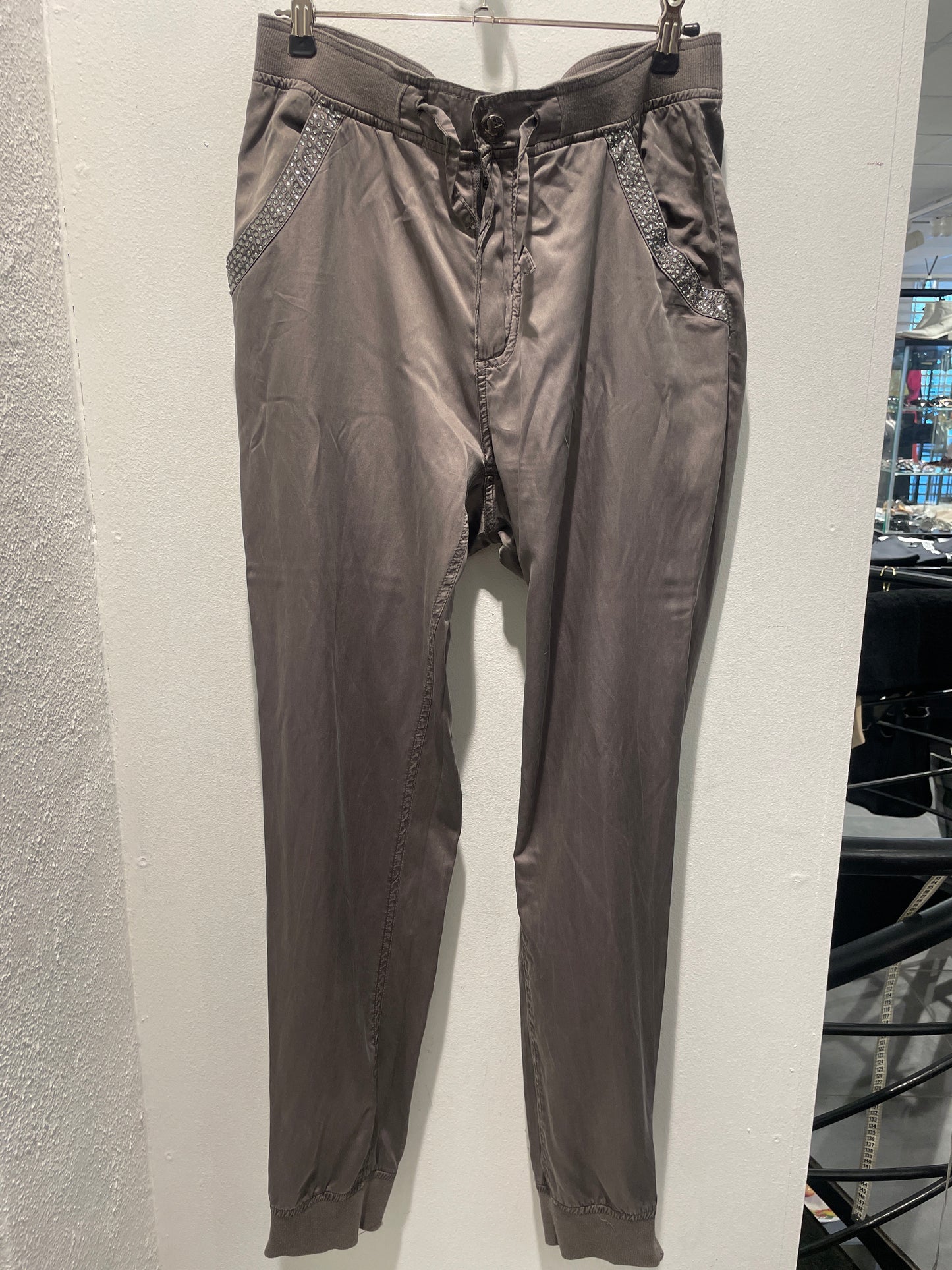 Copenhagen Luxe Embellished Pocket Trousers - S