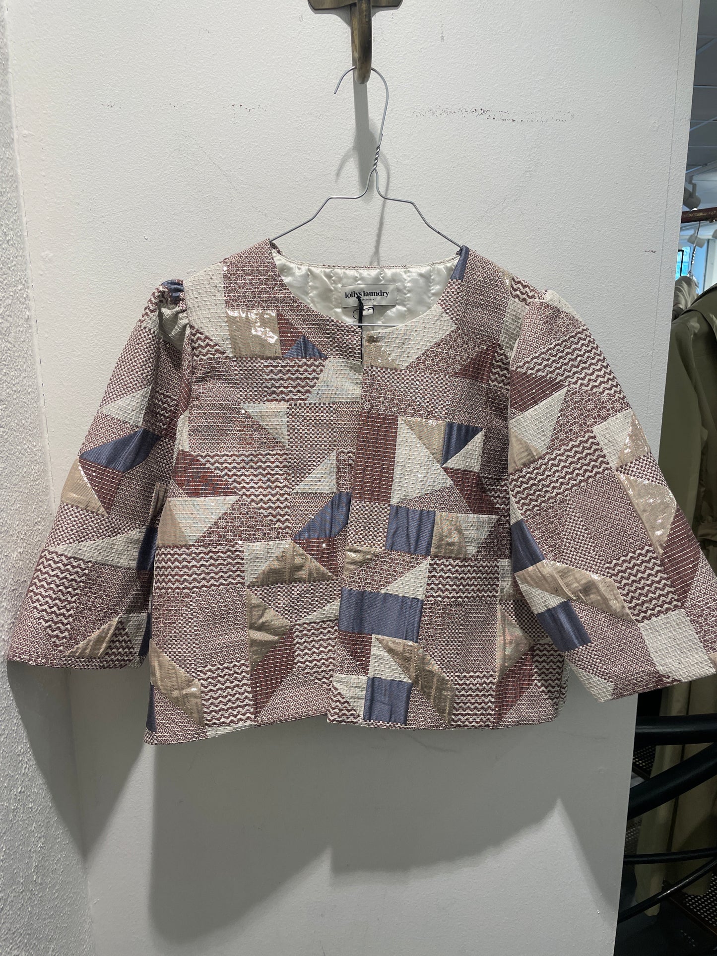 Lolly’s Laundry - short quilted jacket - oversized - M