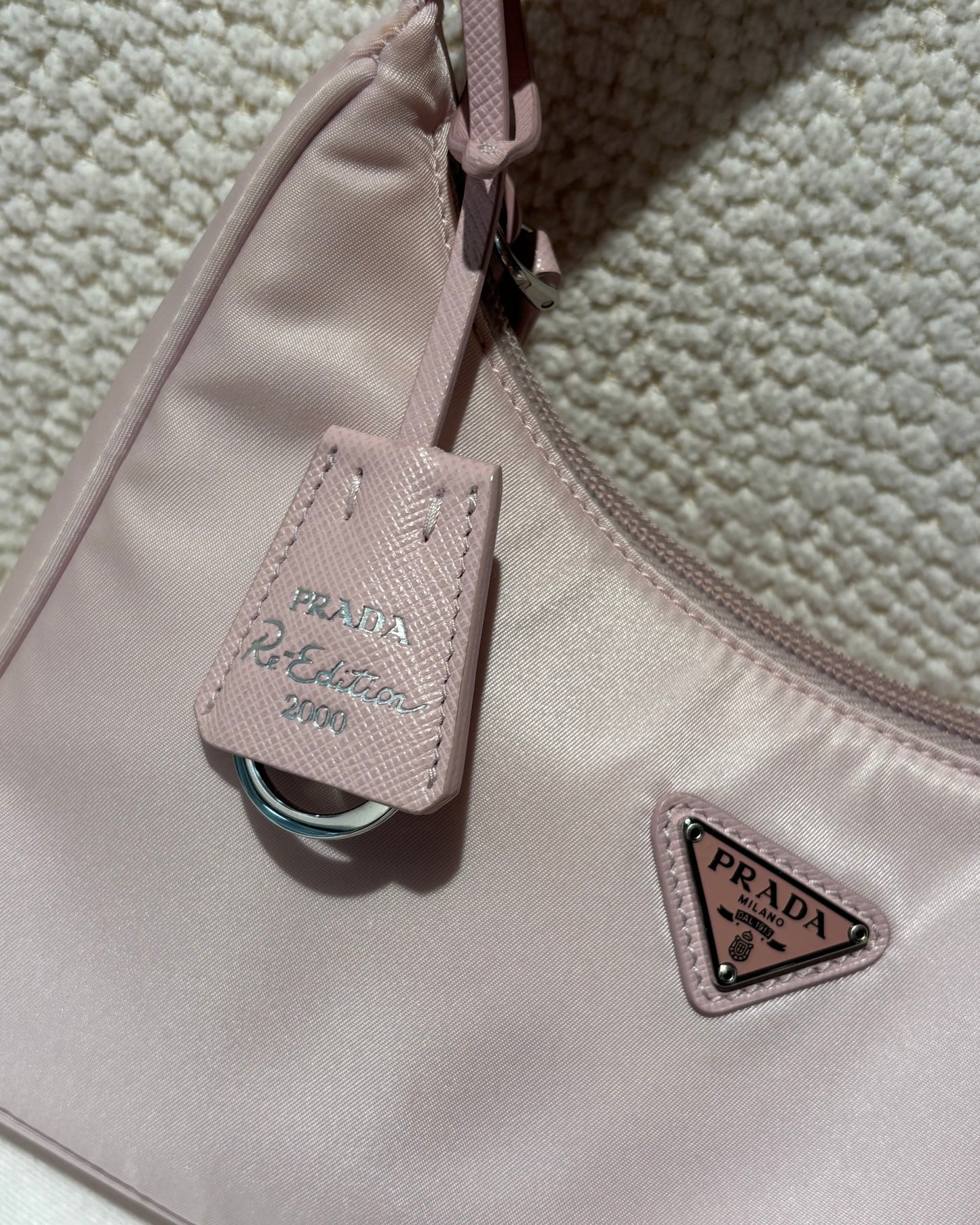 Prada Re-Edition Bag – Baby Blush Pink