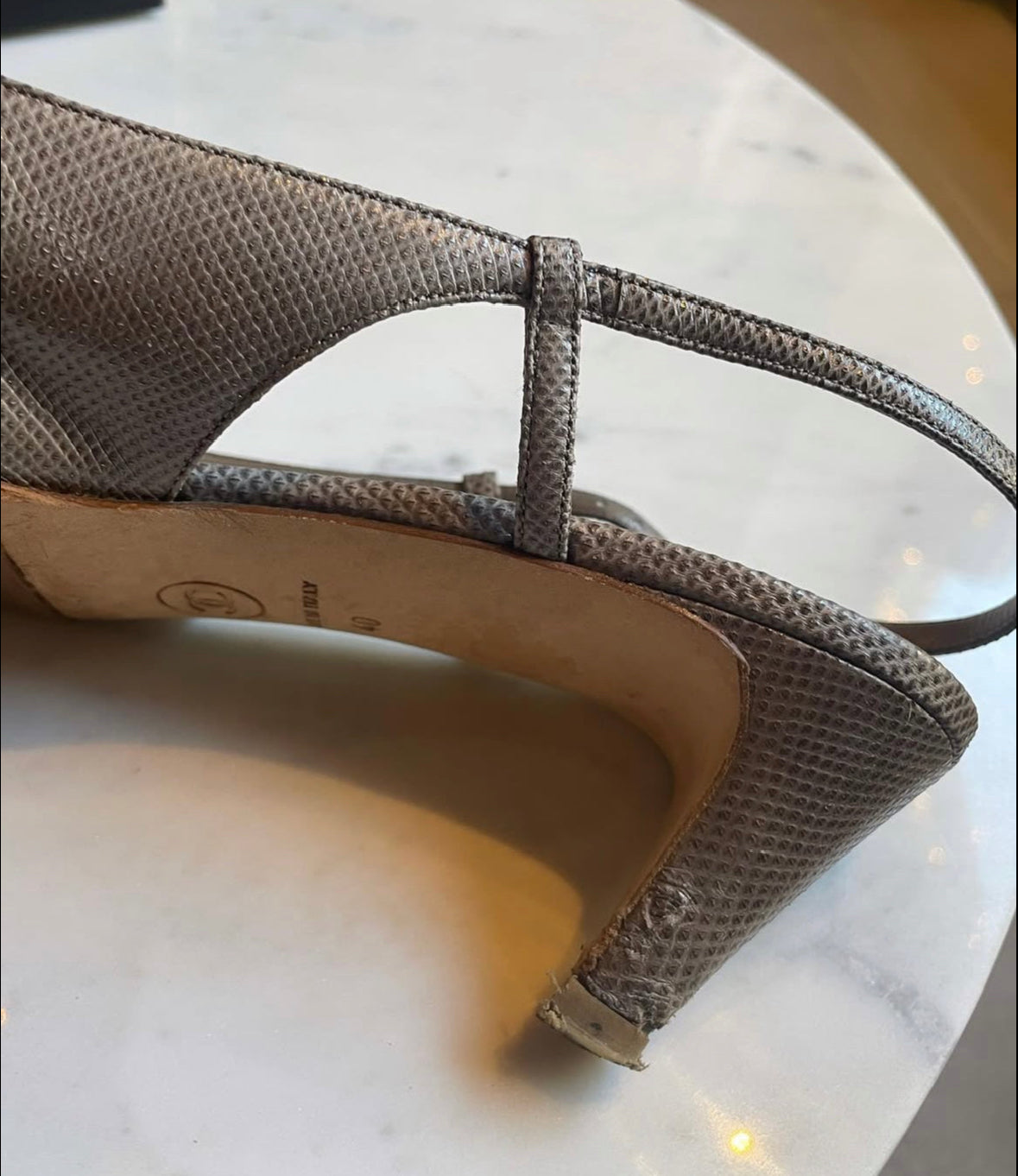 Chanel Slingback Heels – EU40