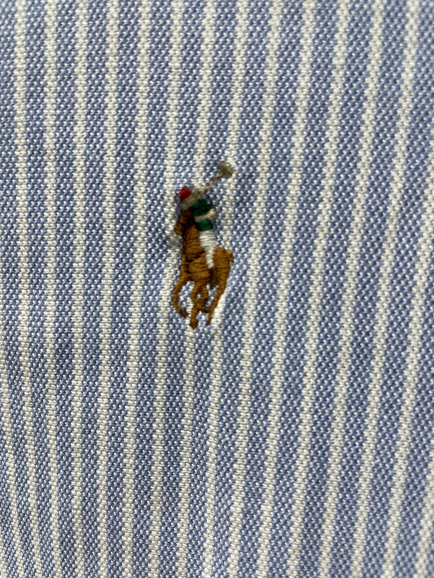 Polo Ralph Lauren — Striped Oxford Button-Down Shirt - Size EU XS