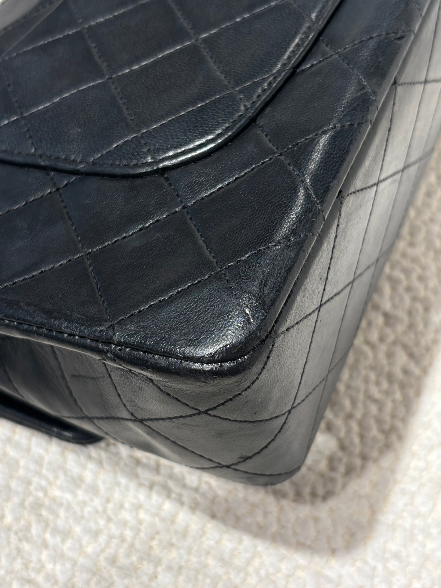 Vintage Chanel Classic Flap Bag - Medium - 24k Hardware