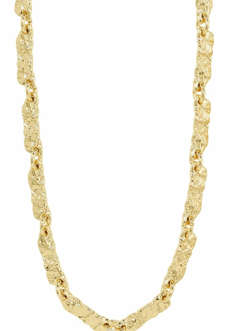 Pilgrim - Necklace - Gold Hammered L - Medinas Wardrobe