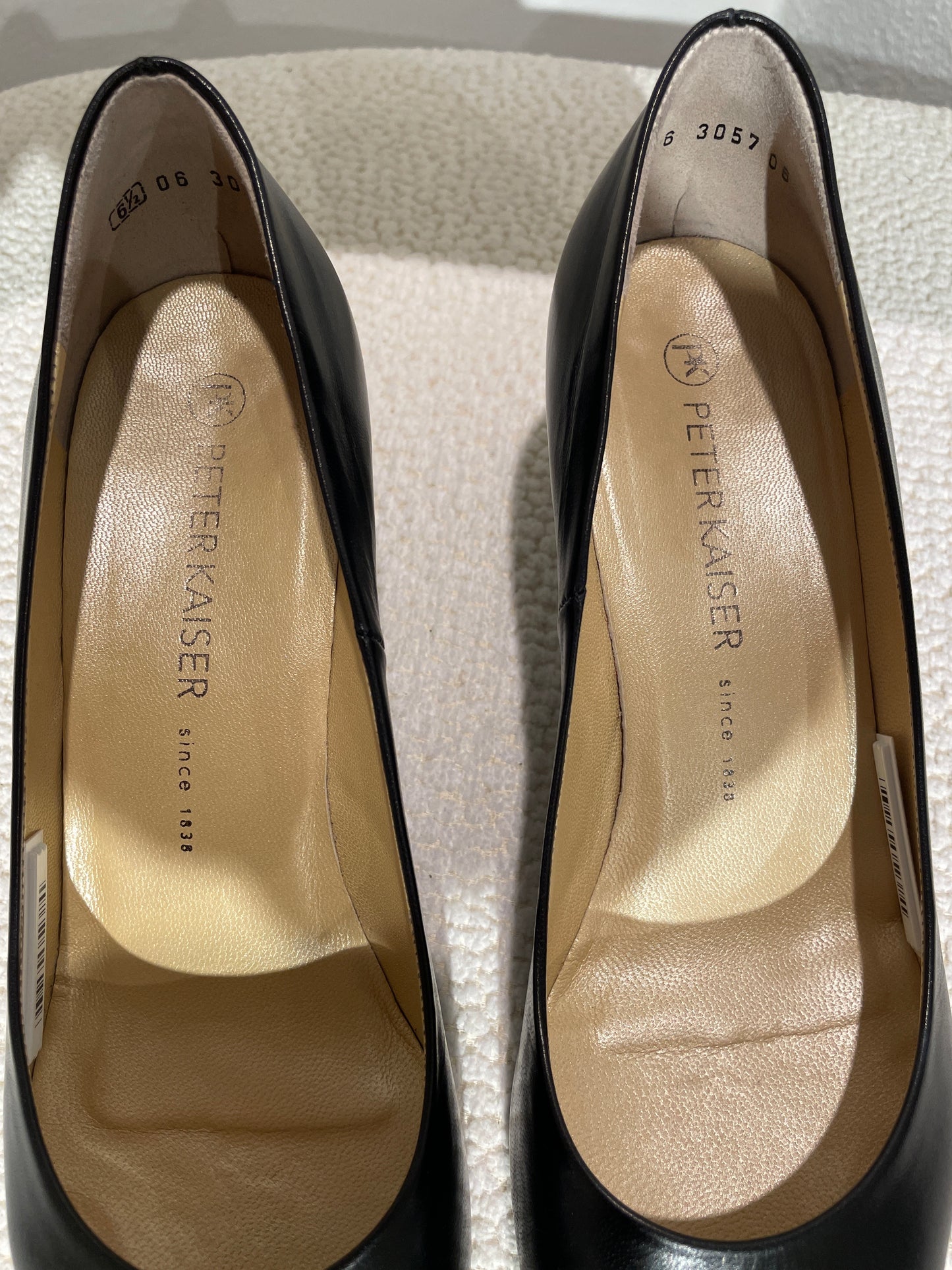 Peter Kaiser - Black leather pumps / heels - 39,5