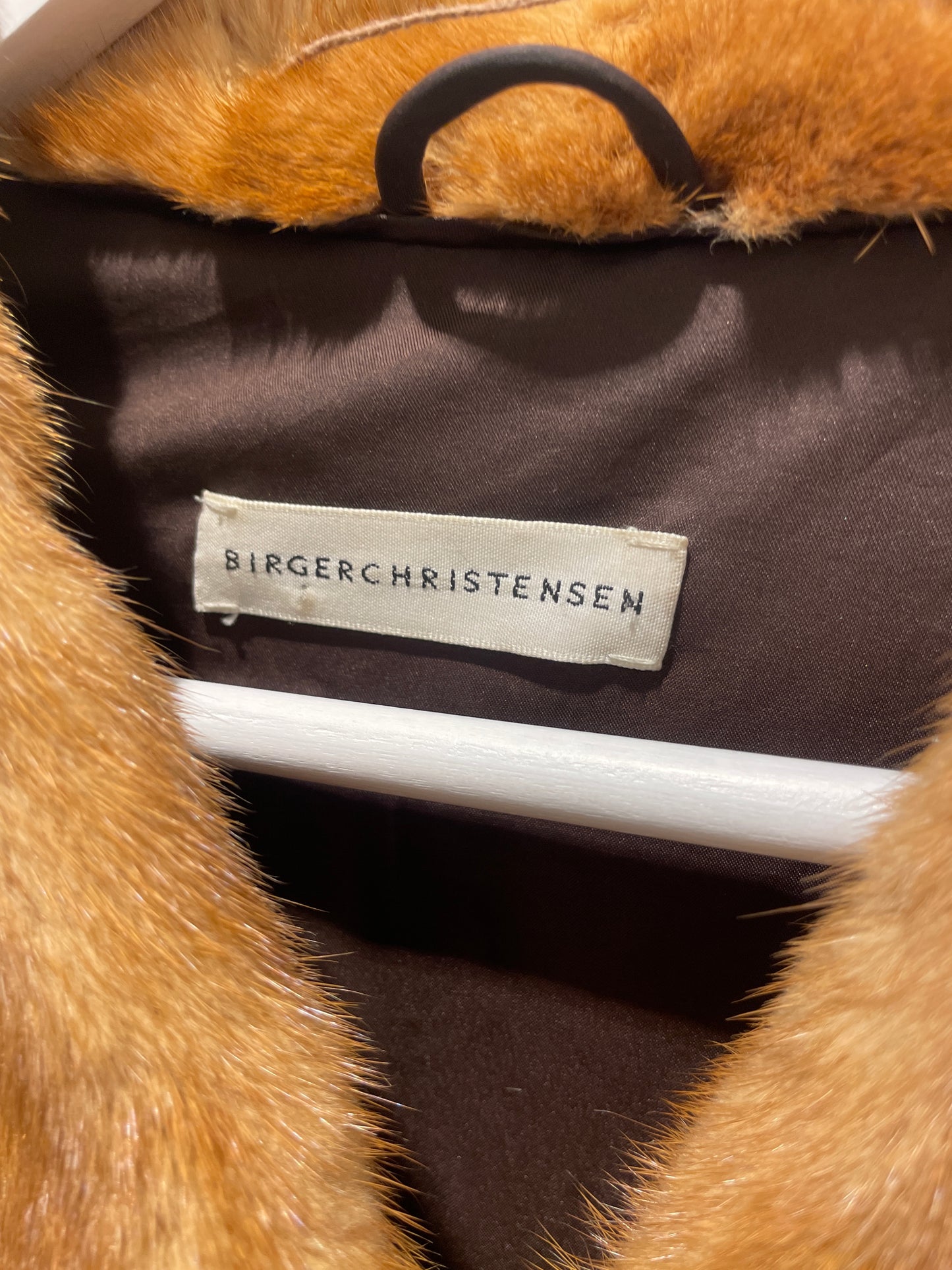 Birger Christensen - Long Mink Fur Coat – EU38 - Medinas Wardrobe