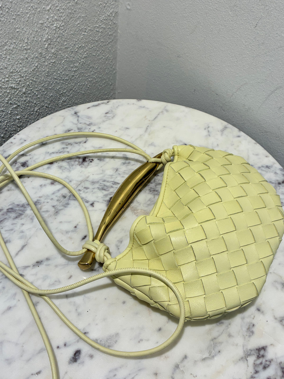 Bottega Veneta - Mini Sardine - Ice Cream Yellow - Medinas Wardrobe