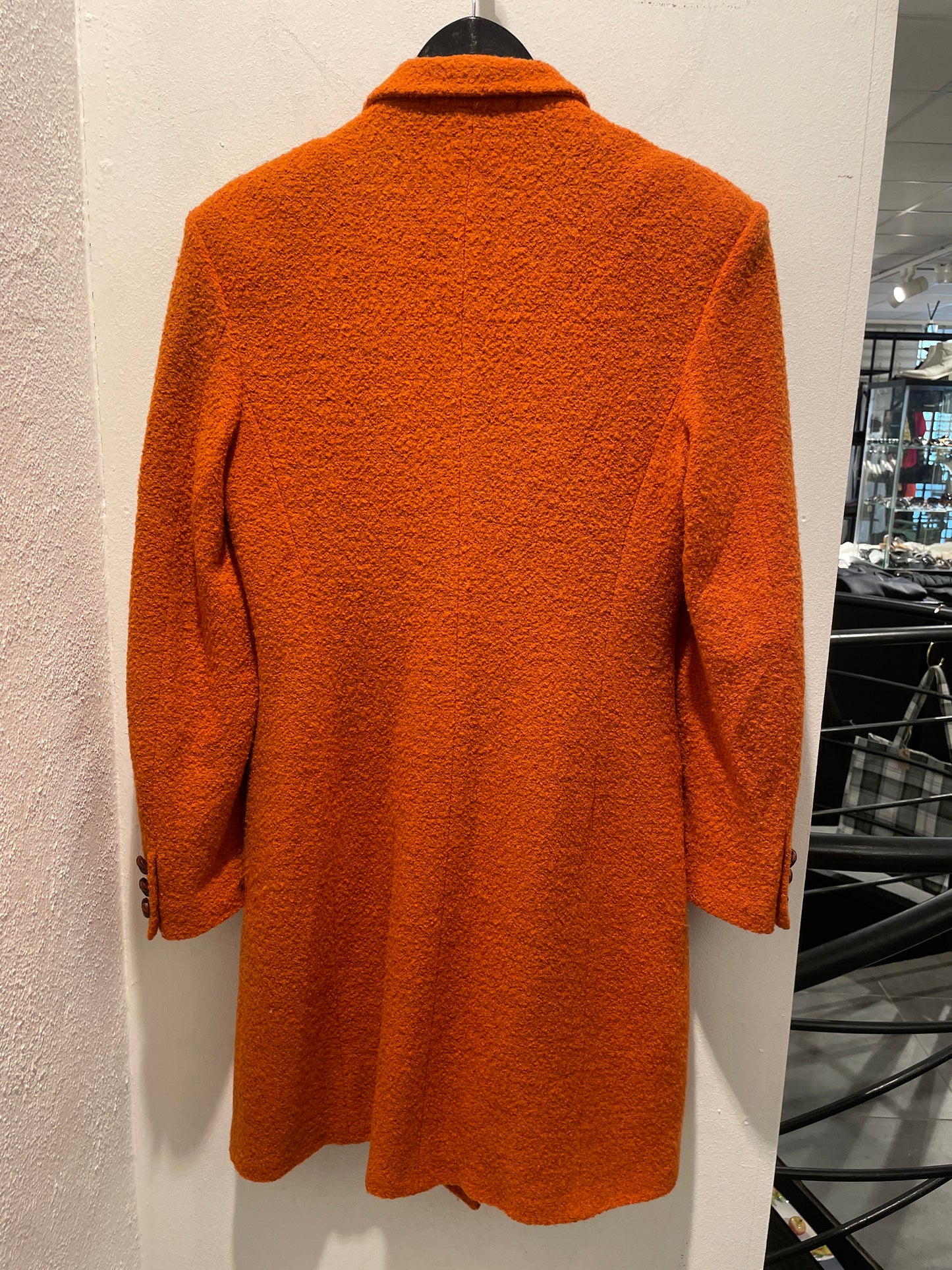Ivan Grundahl — Double-Breasted Bouclé Wool Coat - Size EU Medium