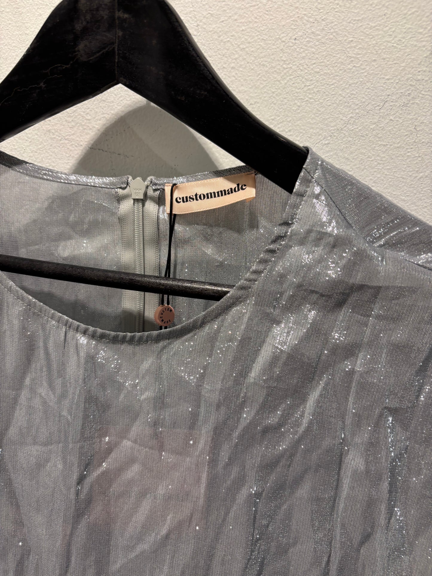 Custommade. - dress - silver - w. tags - Medinas Wardrobe - S