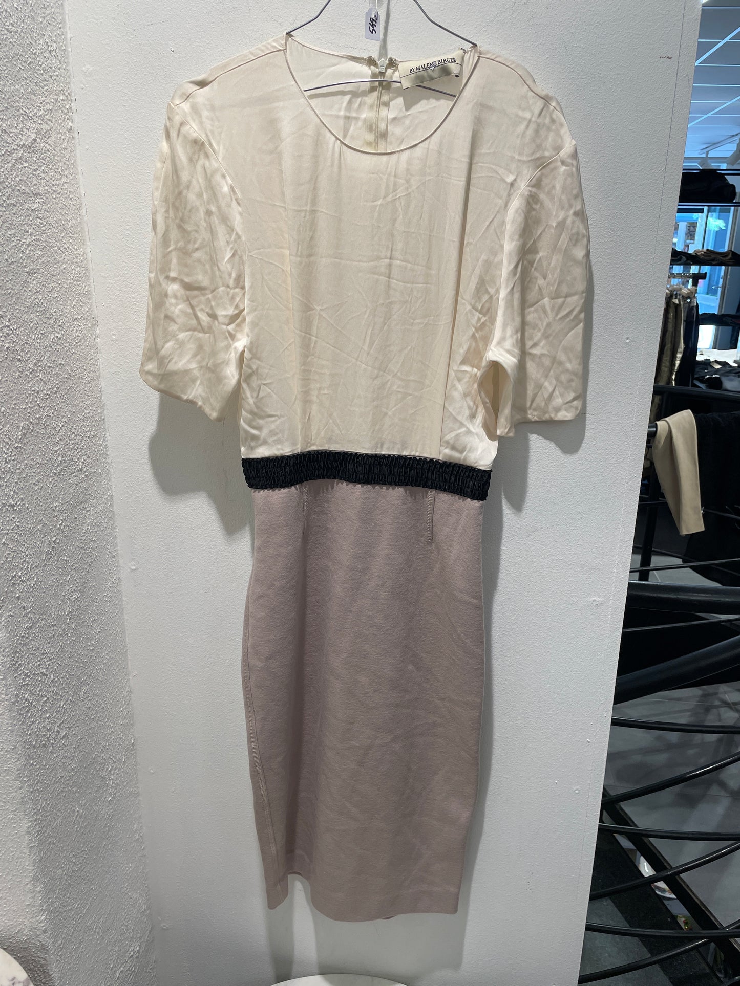 Malene Birger - Dress - Silk and wool - ecru and beige - EU36 -  Medinas Wardrobe m