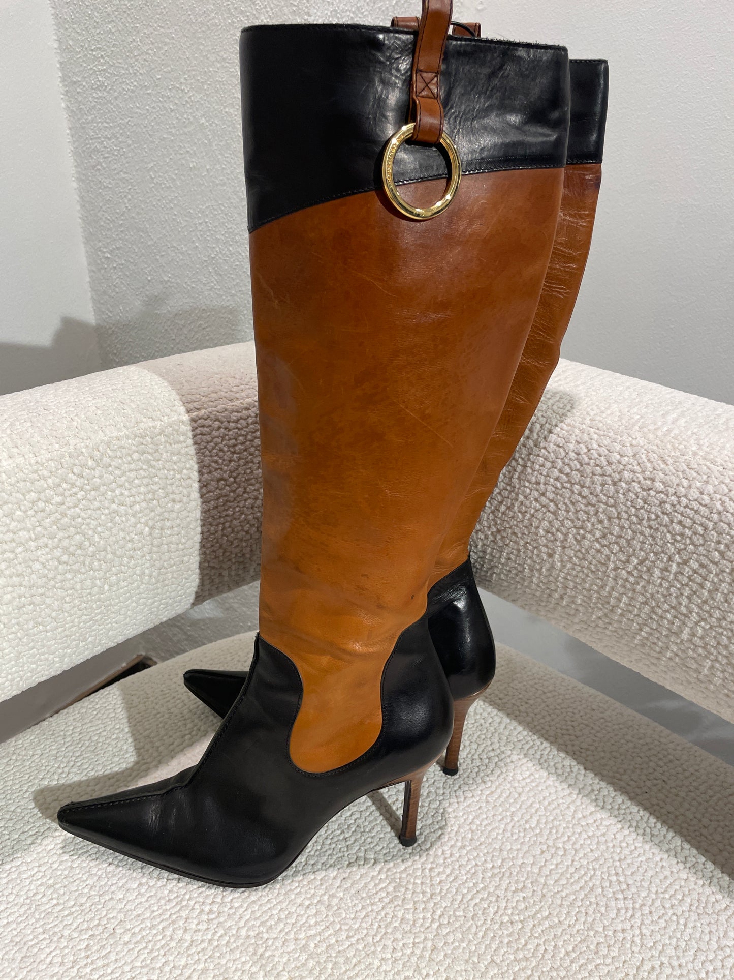 Dolce & Gabbana - kneehigh boots - EU 37,5