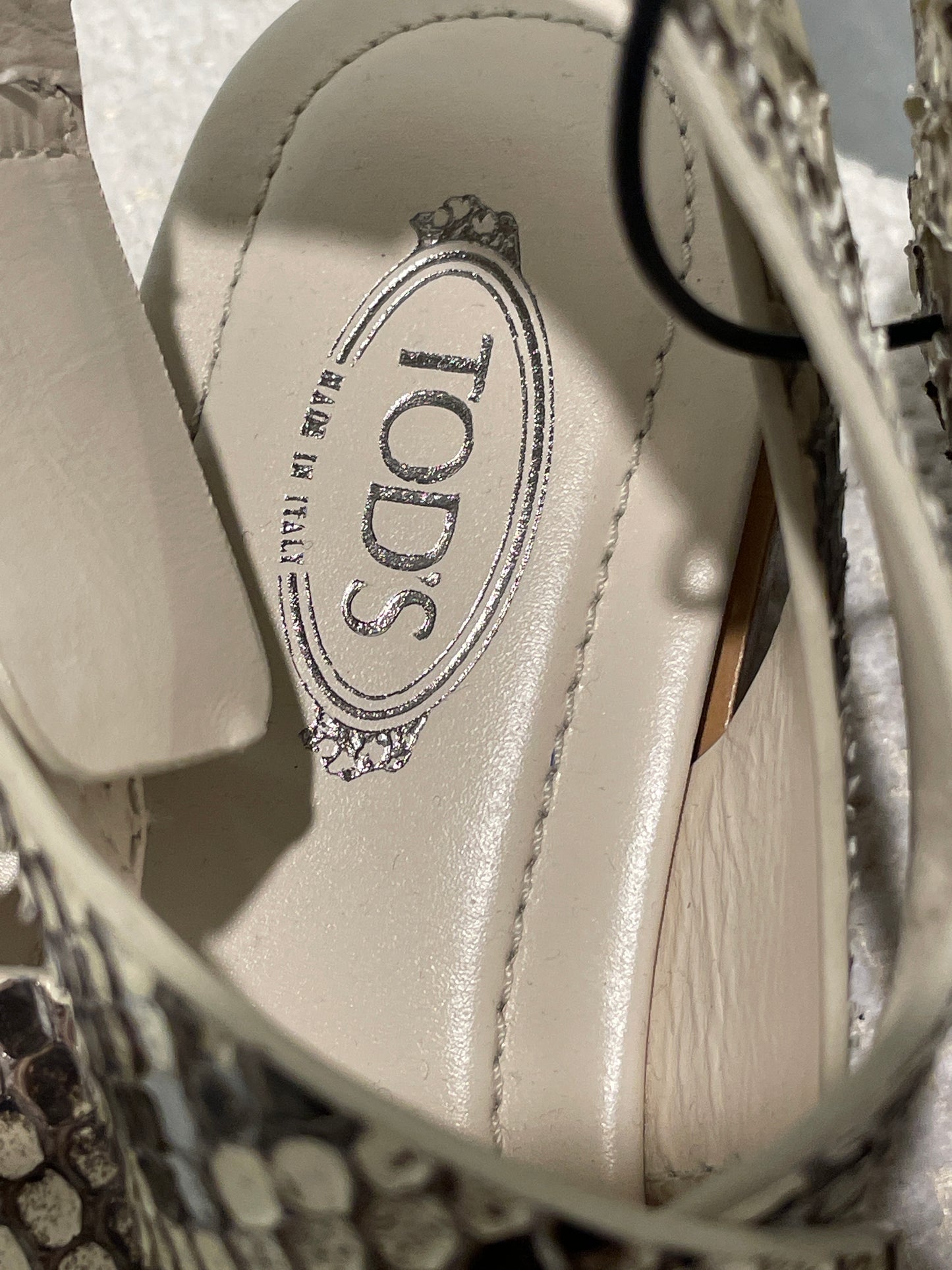 Tod's sandals – Python look -new - EU36/37