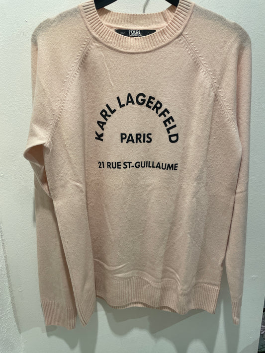 Karl Lagerfeld - knitted sweater - M