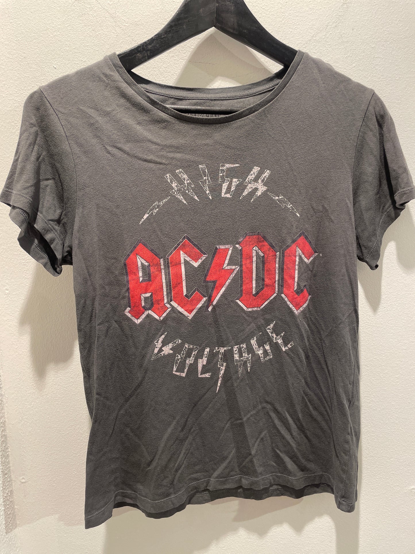 360 Icon - AC/DC T-shirt - Grey Melange - Medinas Wardrobe - S