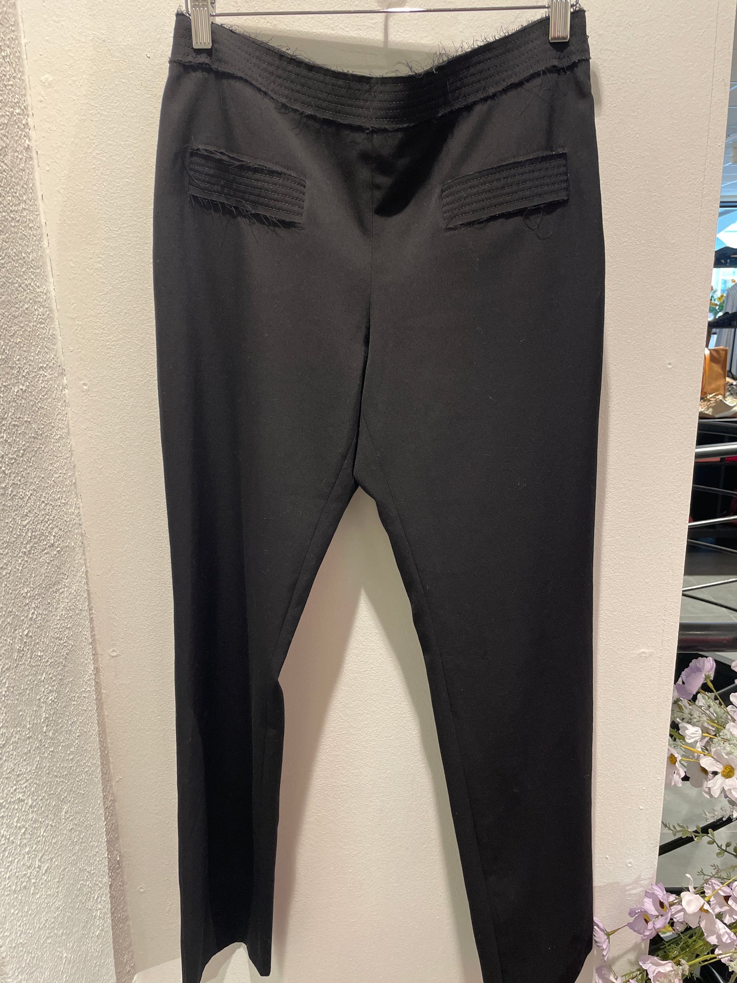 Chanel Pants – Wool in Black – EU 38