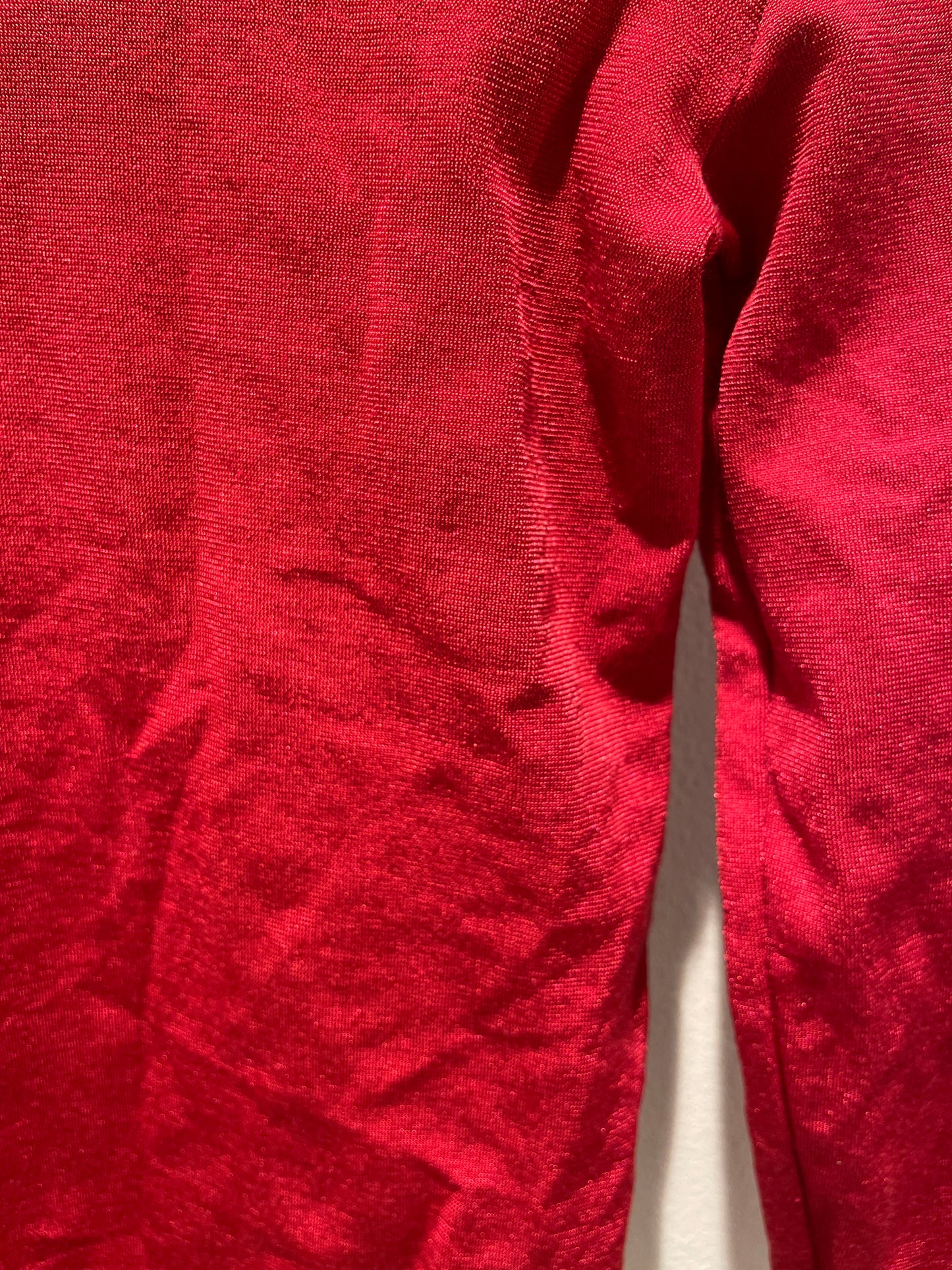 Wolford - Raspberry red shiny body - long sleeves - XS - Medina’s Wardrobe