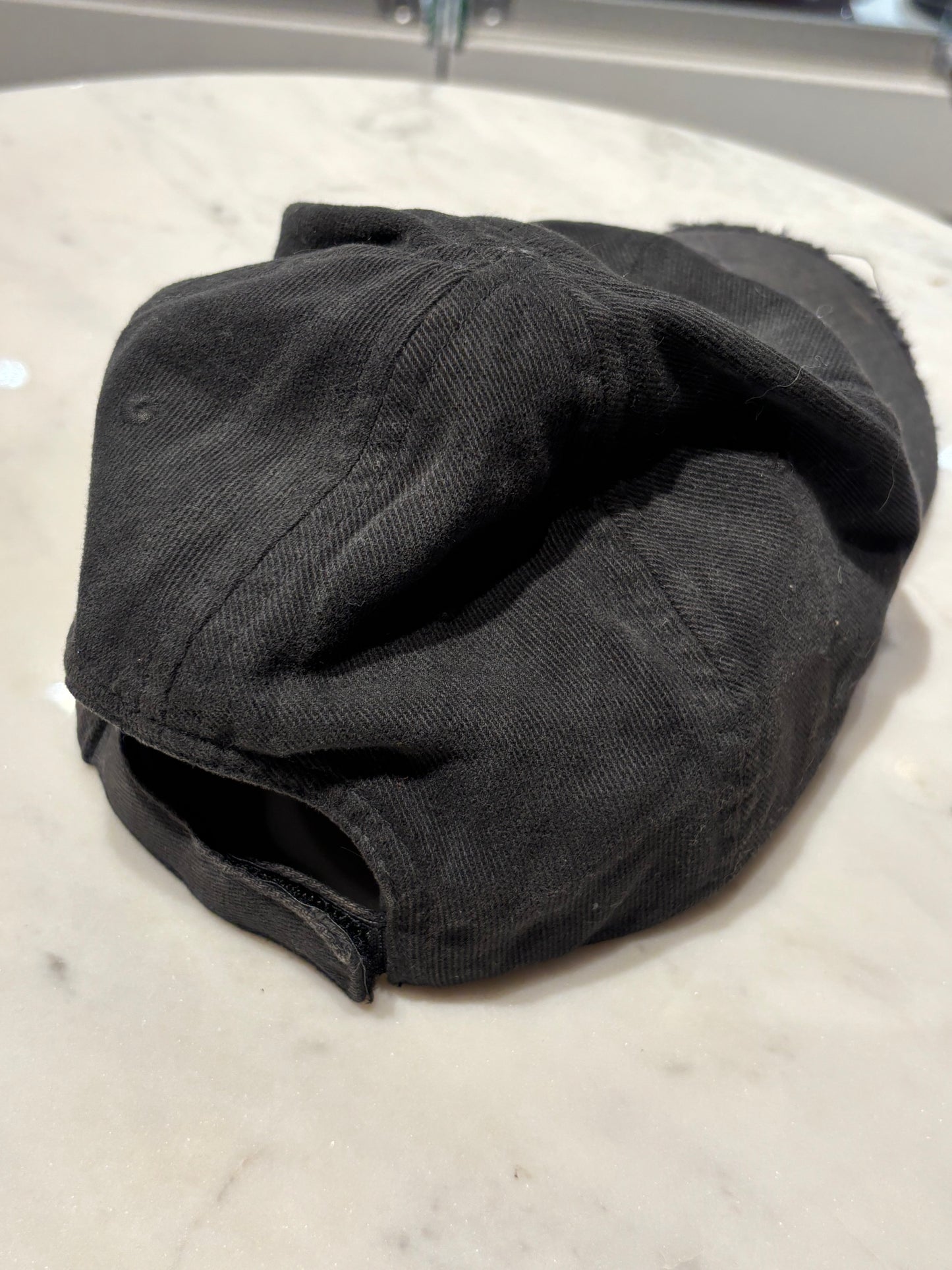 Balenciaga - Logo Cap - Black Vintage - Medinas Wardrobe