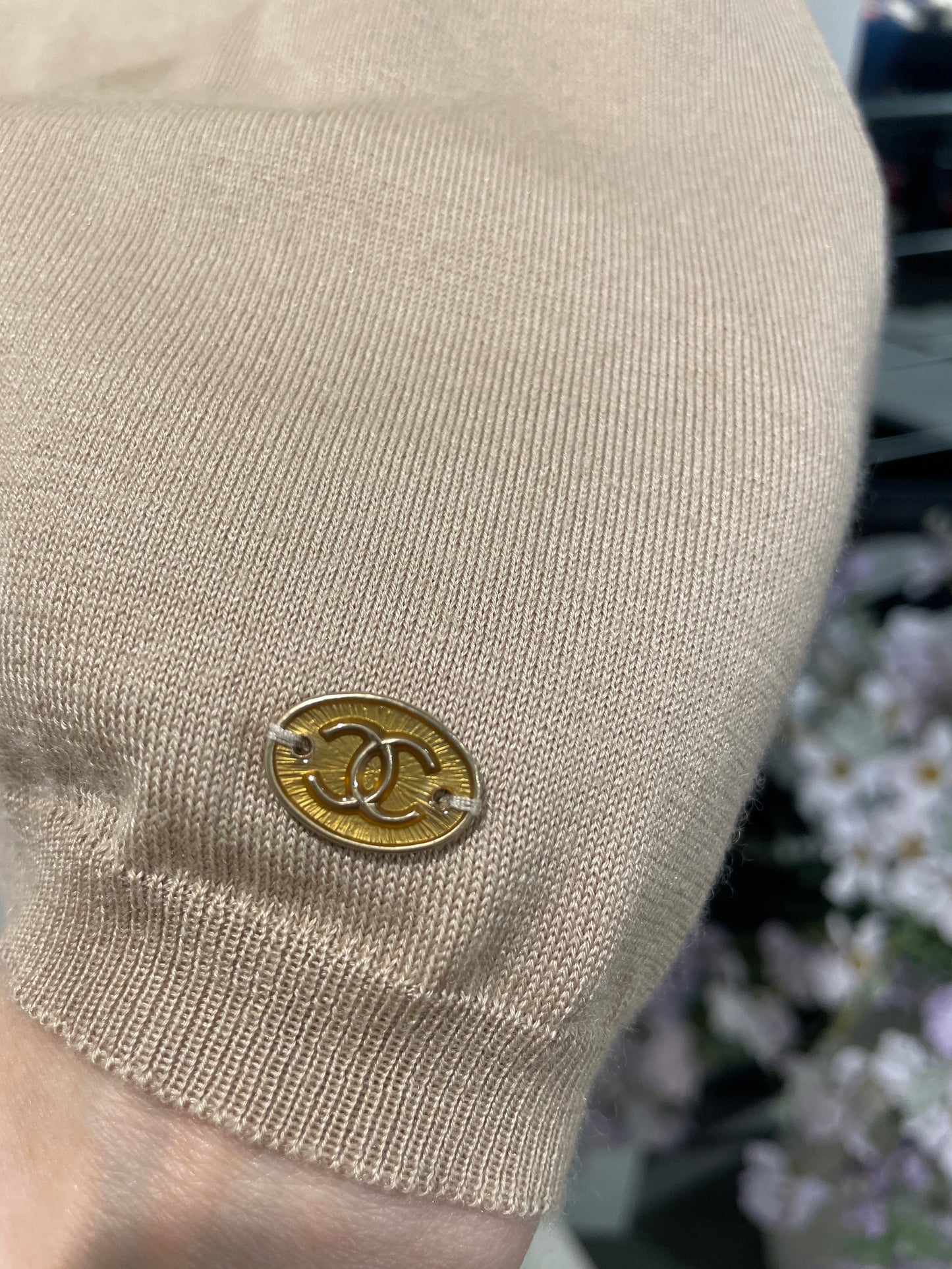 Chanel knit – Camel – EU 36