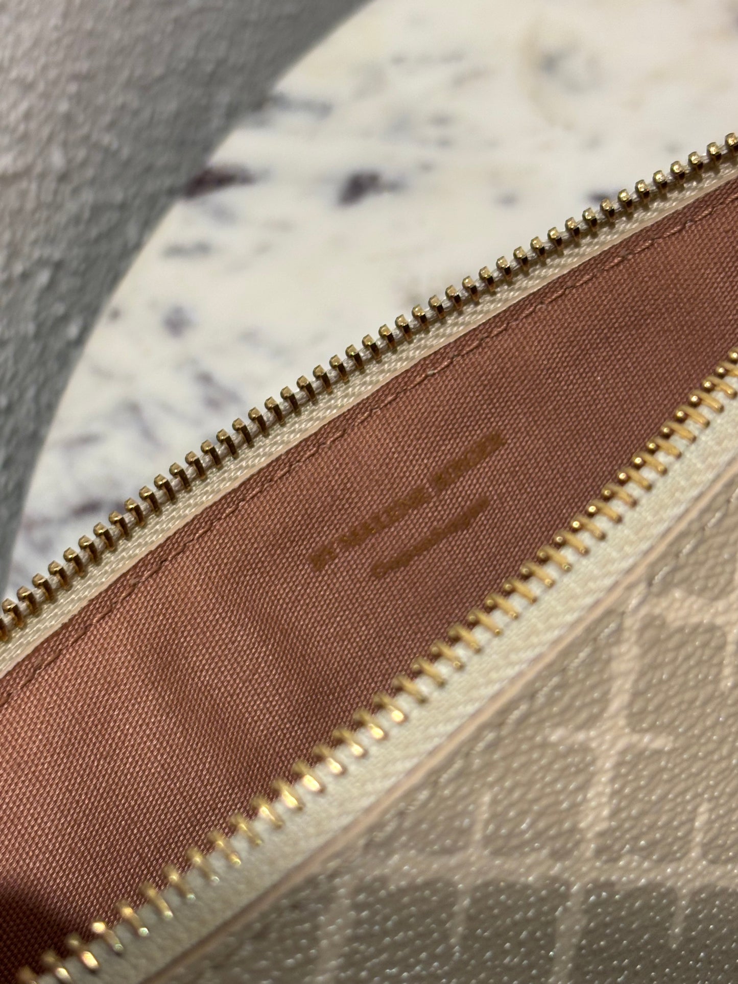 Malene Birger - Shoulder Bag  - Beige Monogram - Medinas Wardrobe