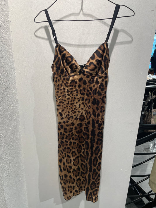 Dolce & Gabbana - Dress - leopard - XS/S - Medinas Wardrobe