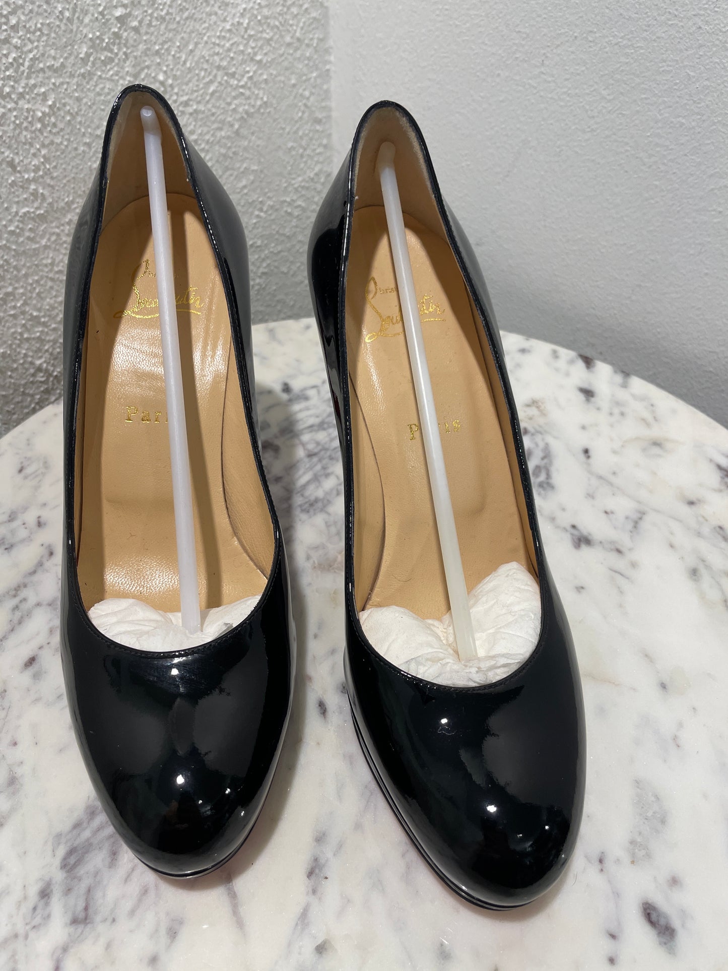 Christian Louboutin New Simple Pumps in Patent Leather - 38