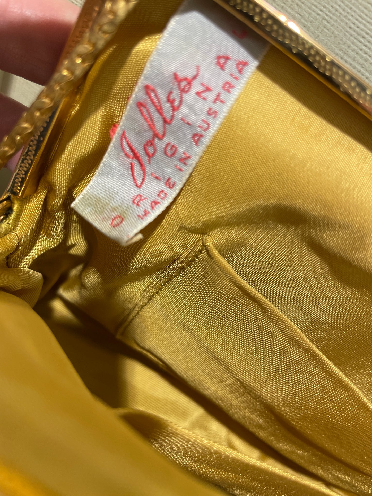 Antique J. Jolles Studios Vienna Petit Point Evening Bag – Complete with Original Box