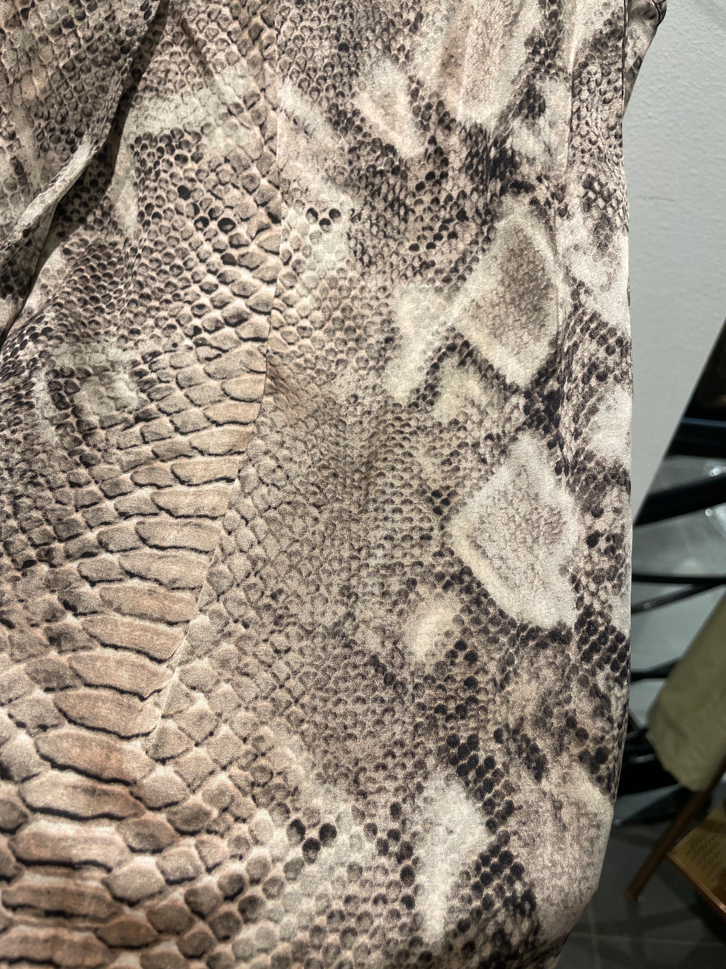Stella McCartney - Silk top - python print - S-L - Medina’s Wardrobe