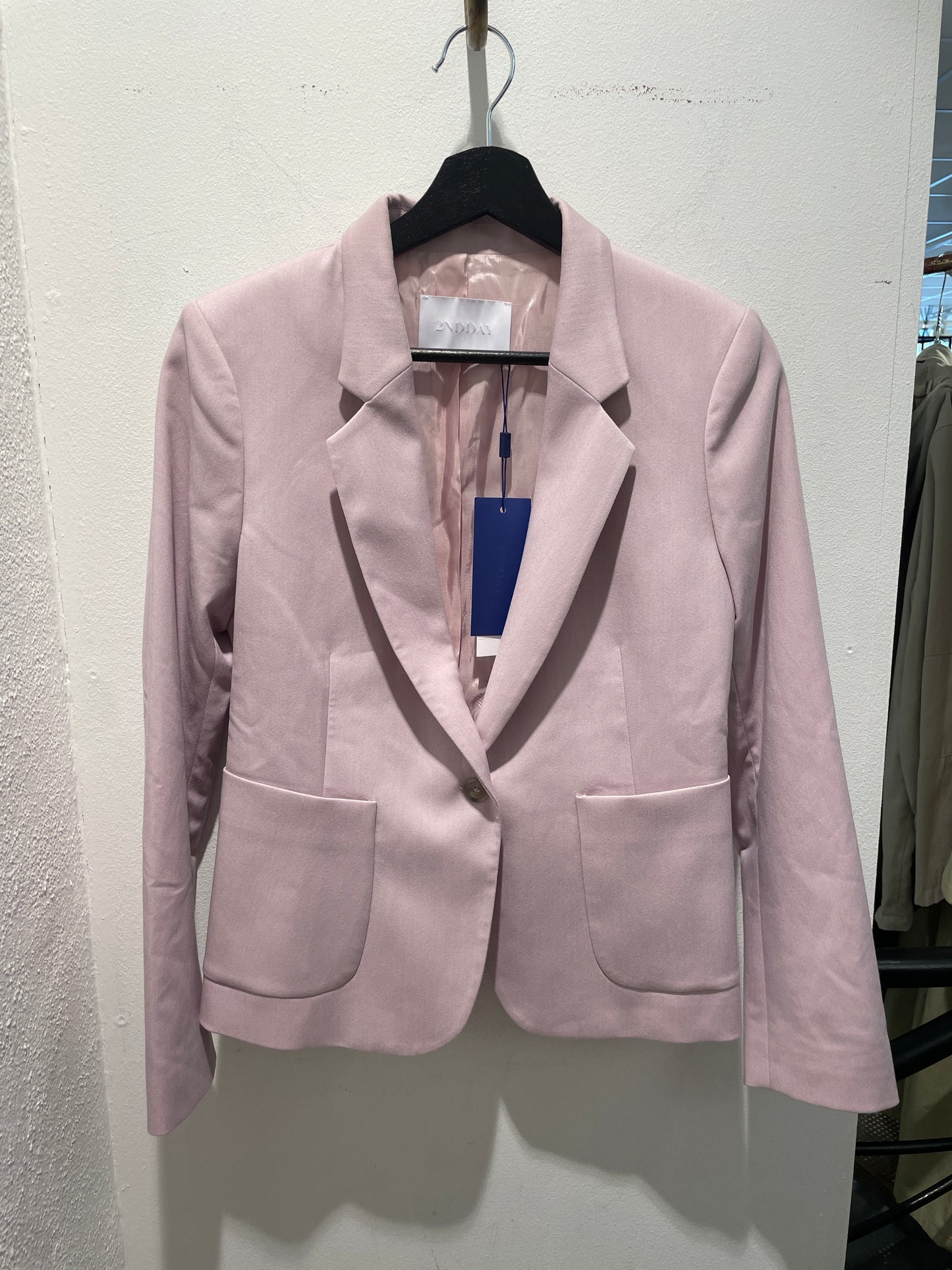 2NDDAY Pink Textured Blazer - S