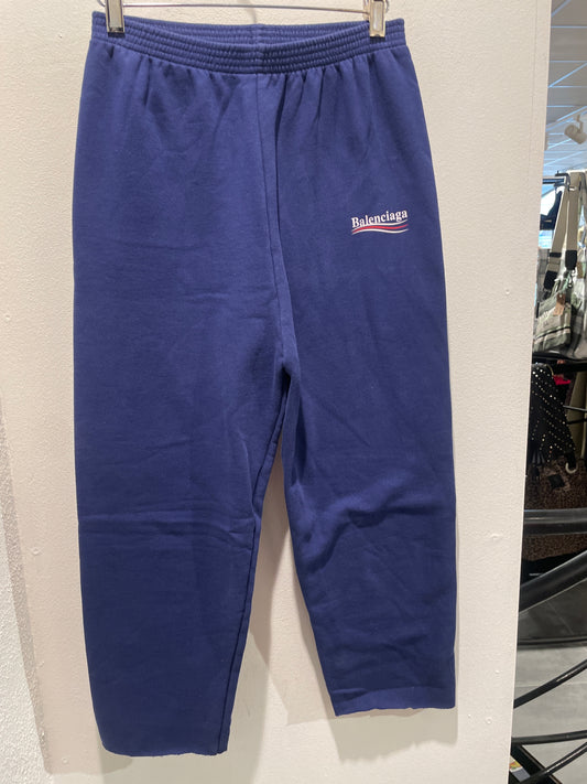 Balenciaga - Logo Sweatpants - Navy - Medinas Wardrobe - LO