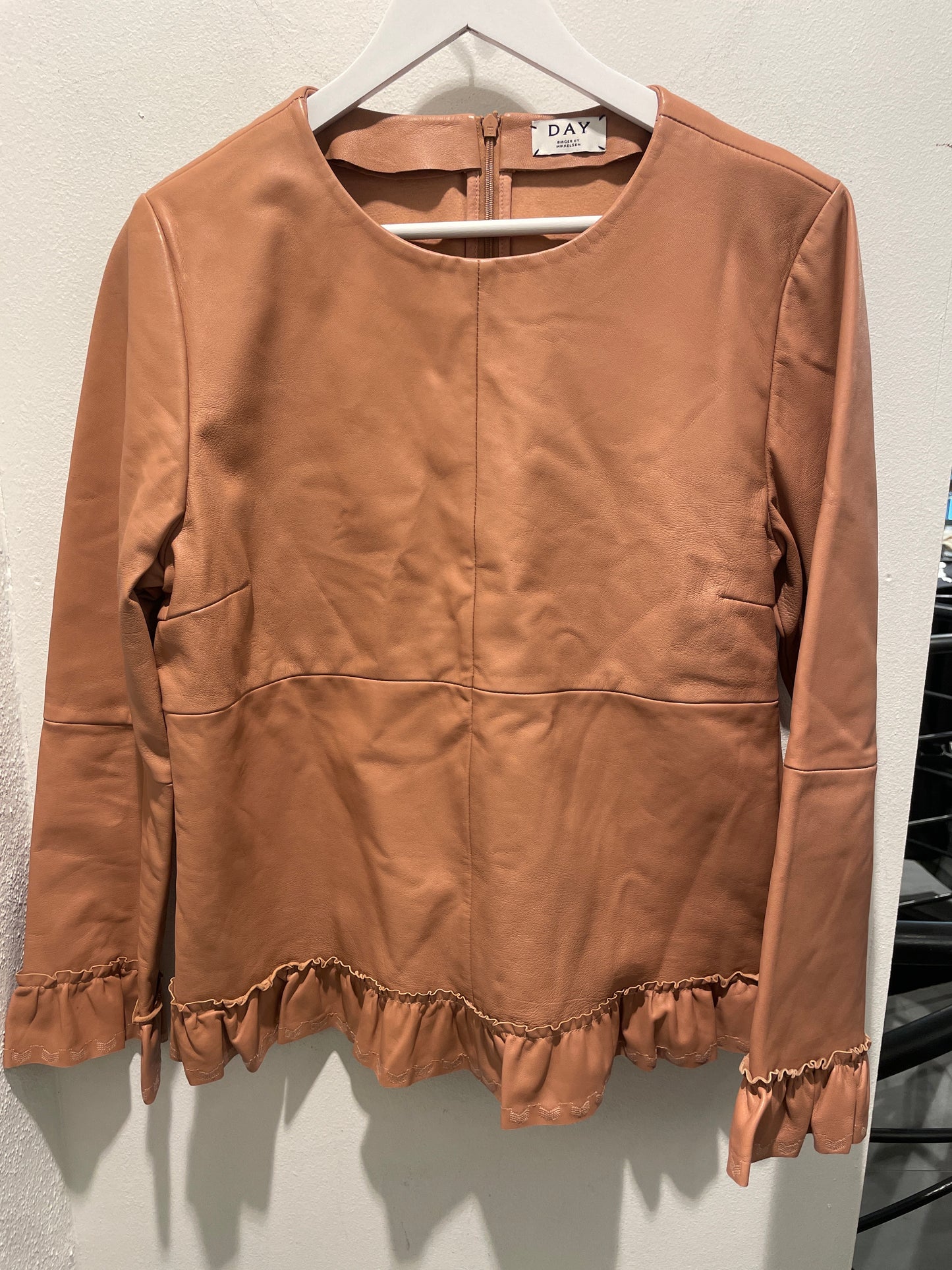 DAY Leather blouse - Old Rose - EU42