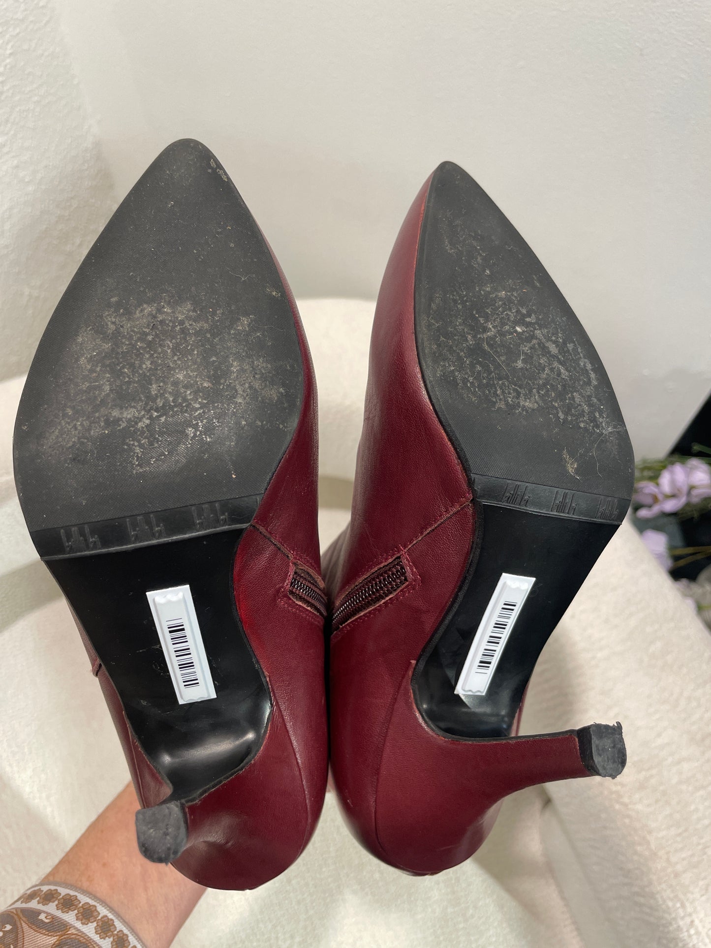 Billi Bi - booties - burgundy - EU36