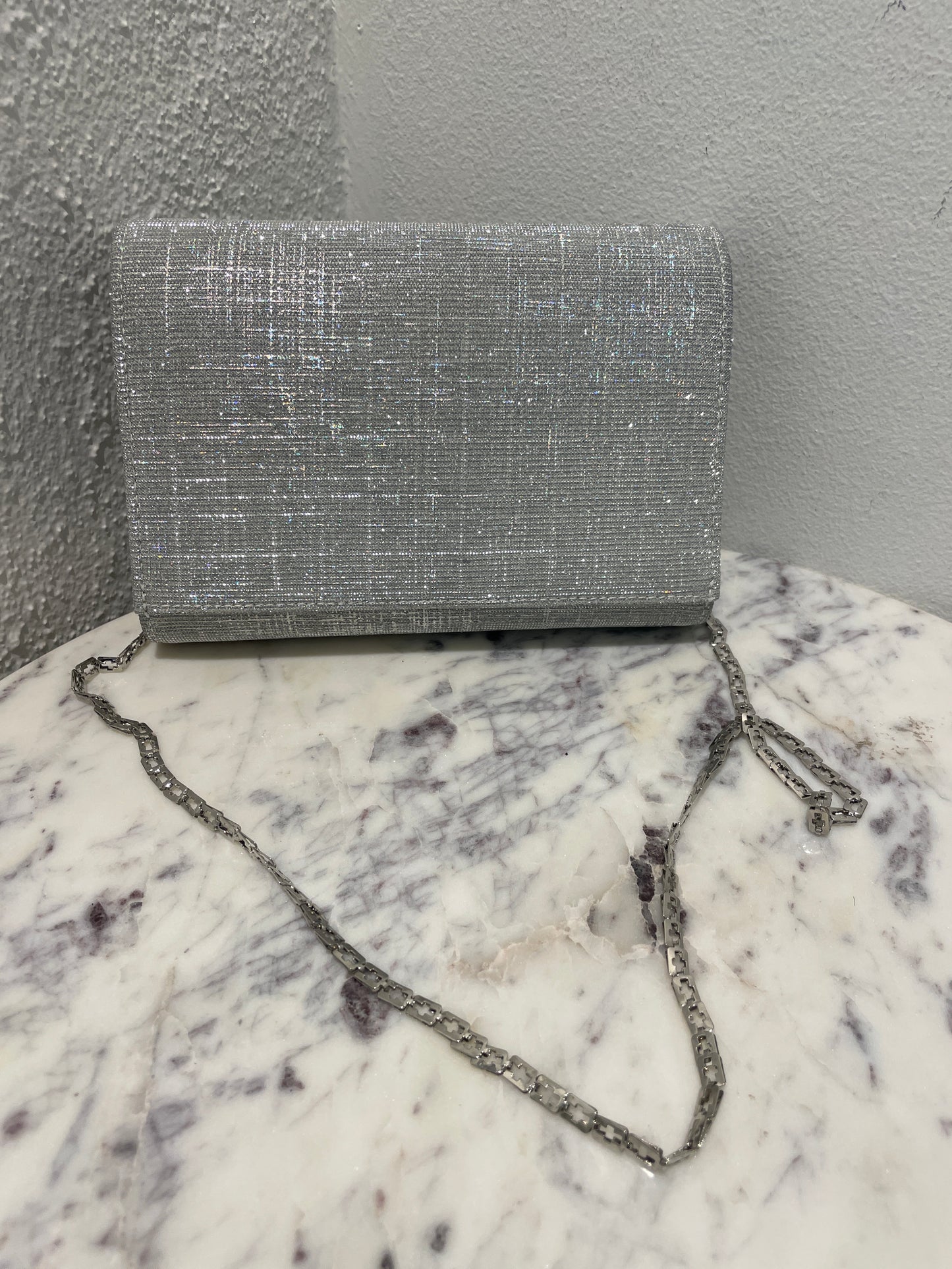 Rainbow Club Shimmer Envelope Clutch