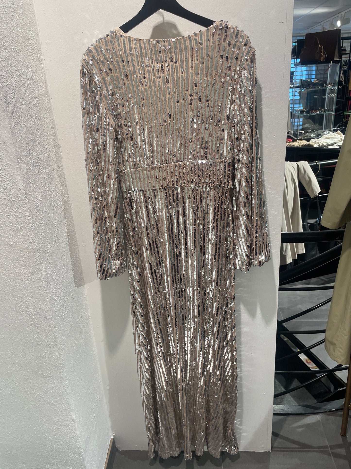 Nasty Gal - Dress / cape w. paillets - EU38 - Medinas Wardrobe