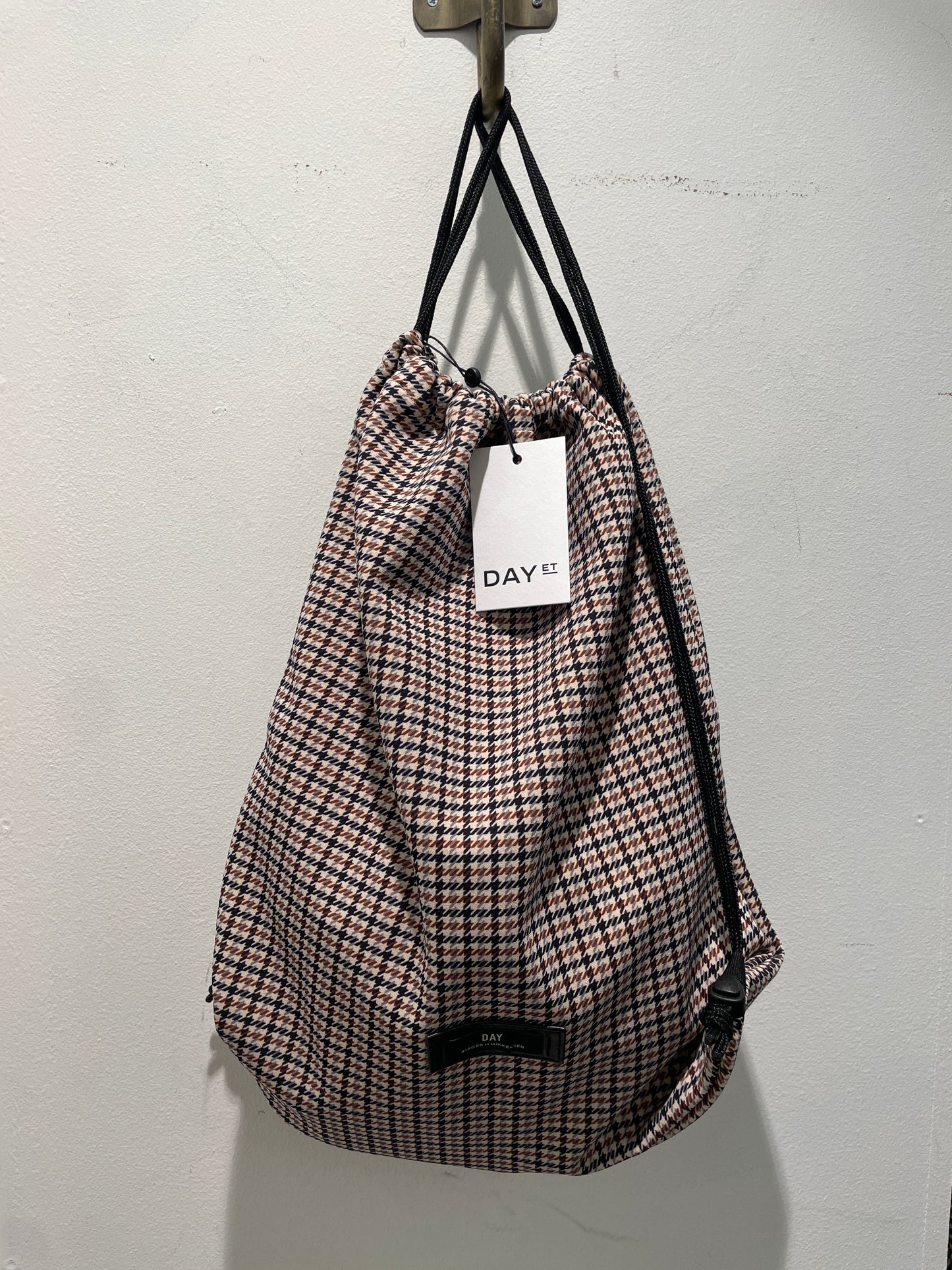 DAY et Checked Drawstring Backpack
